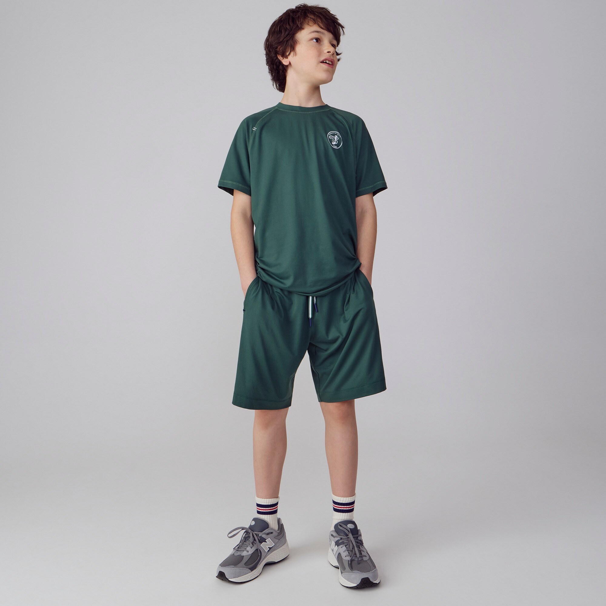 boys Boys' knit tech short