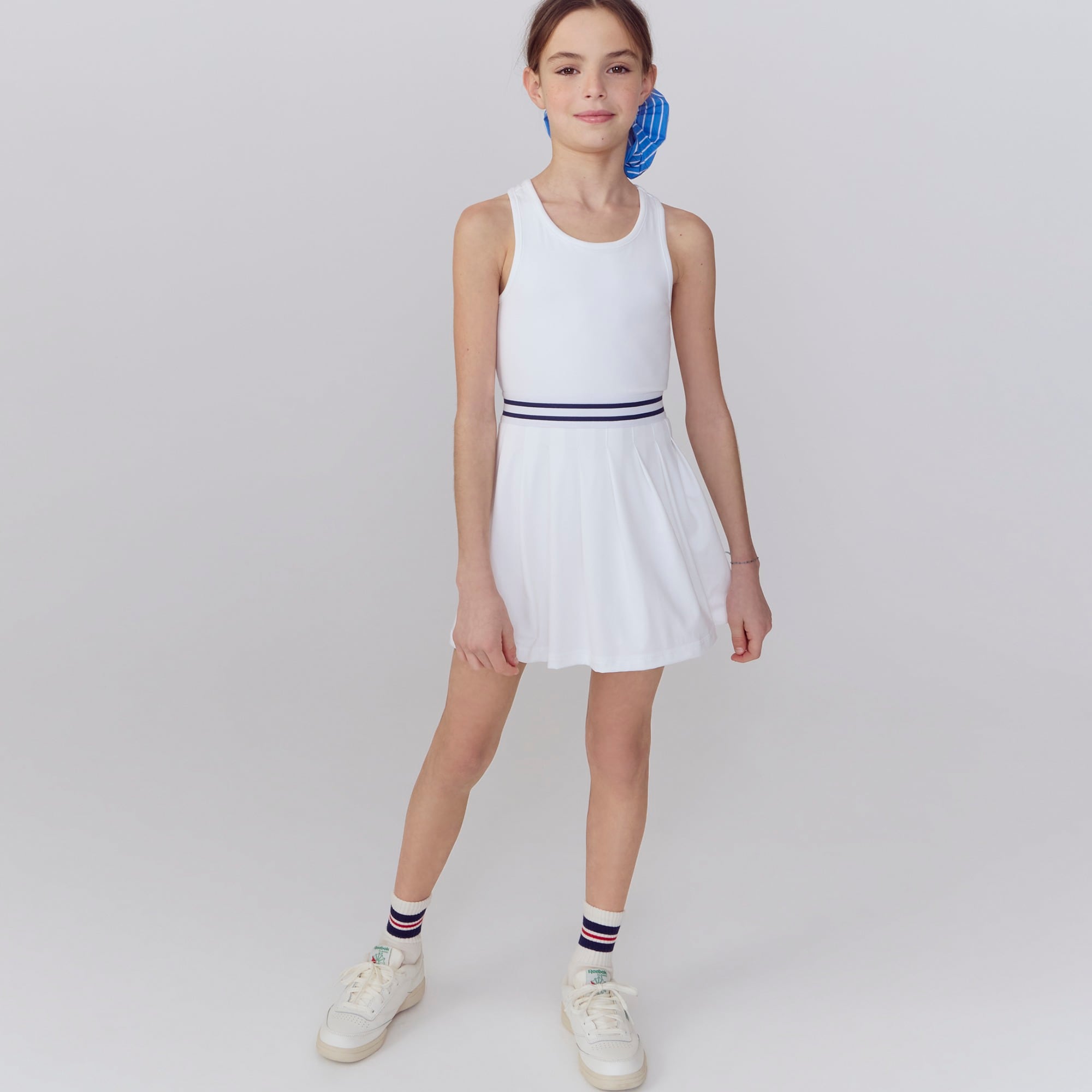 girls Girls' active pleated dress