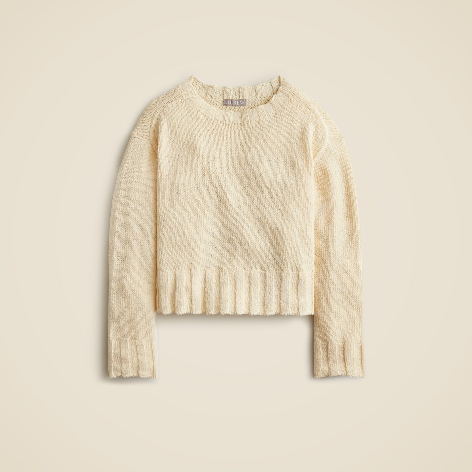  Relaxed crewneck sweater