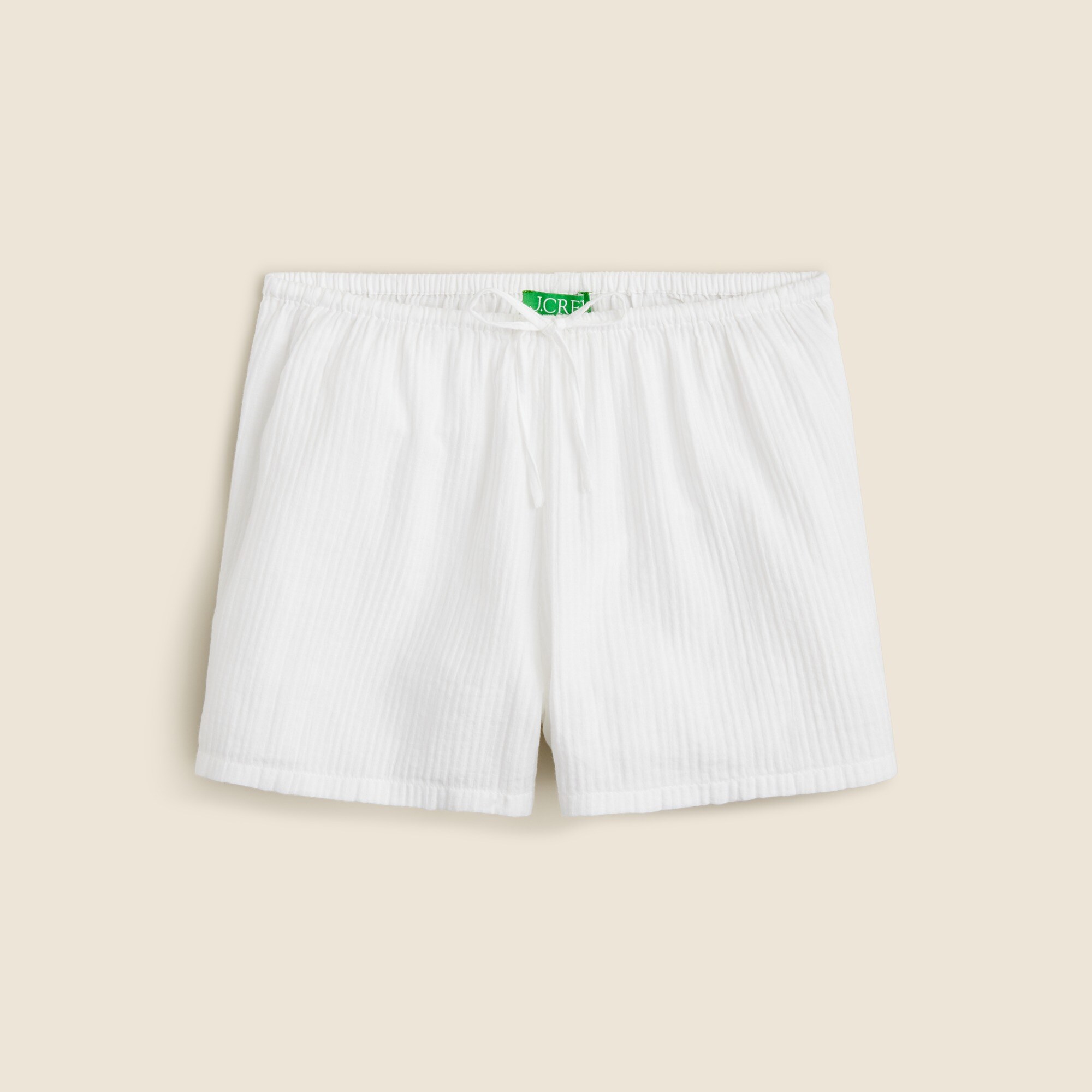 womens Airy gauze beach short