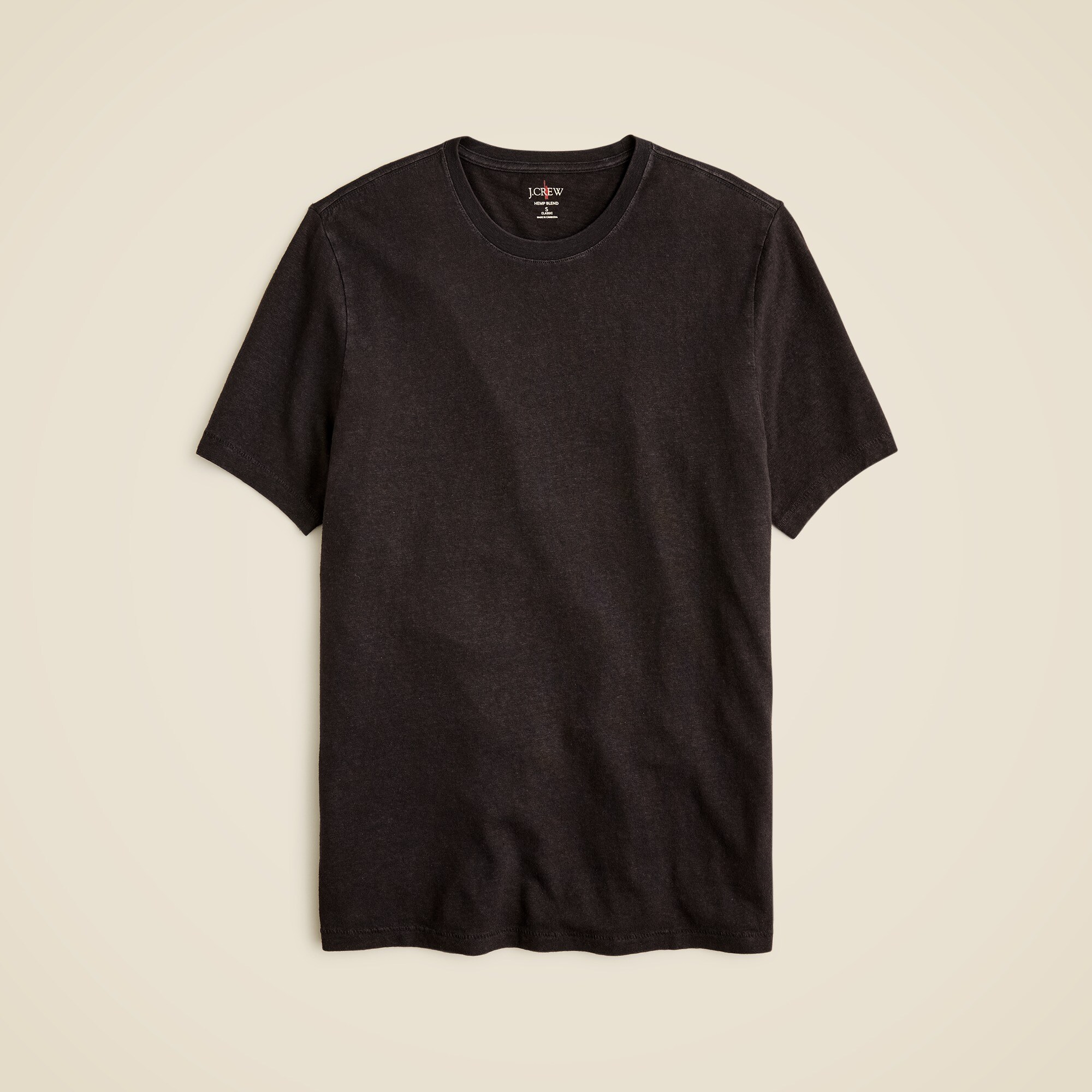  Hemp-organic cotton blend T-shirt