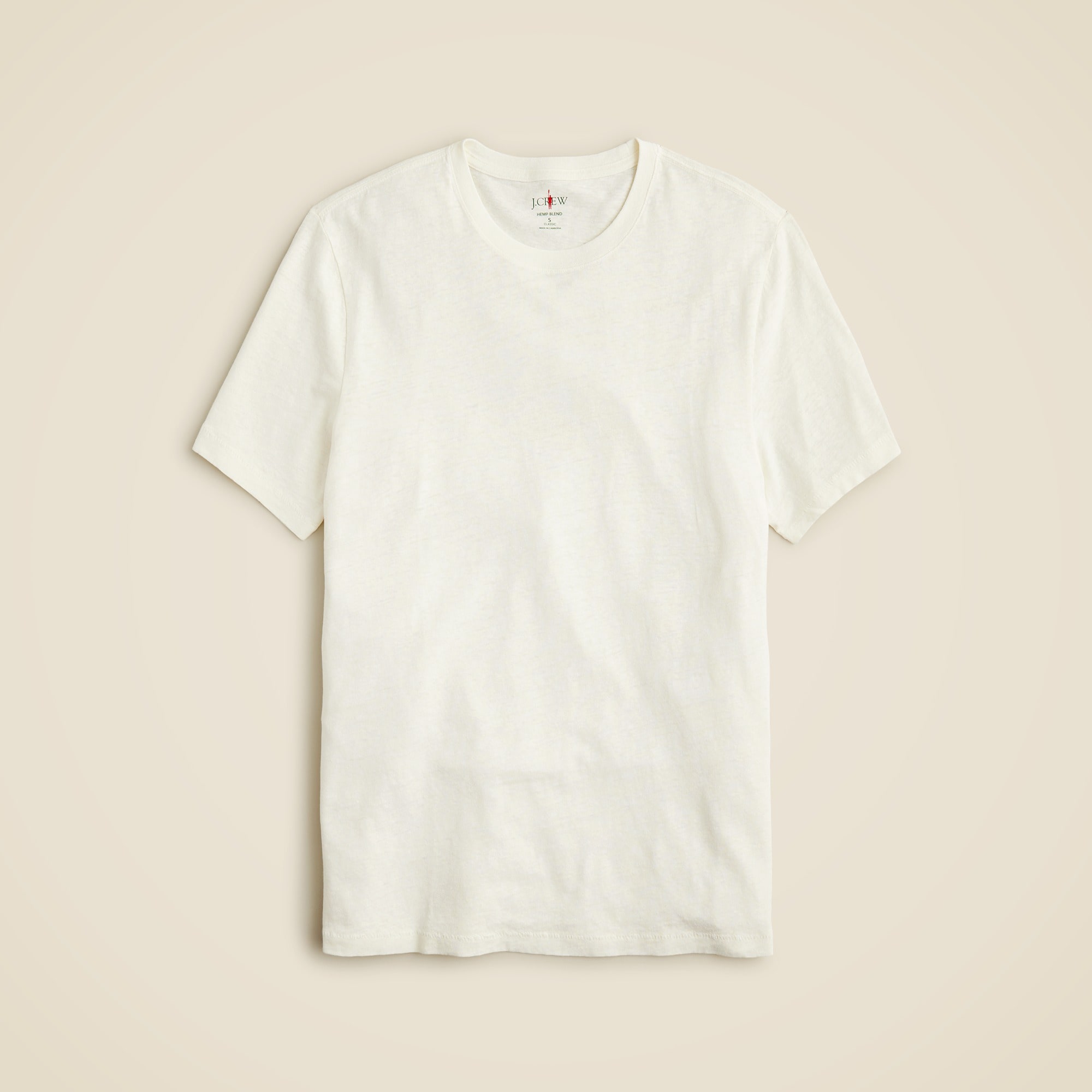  Hemp-organic cotton blend T-shirt