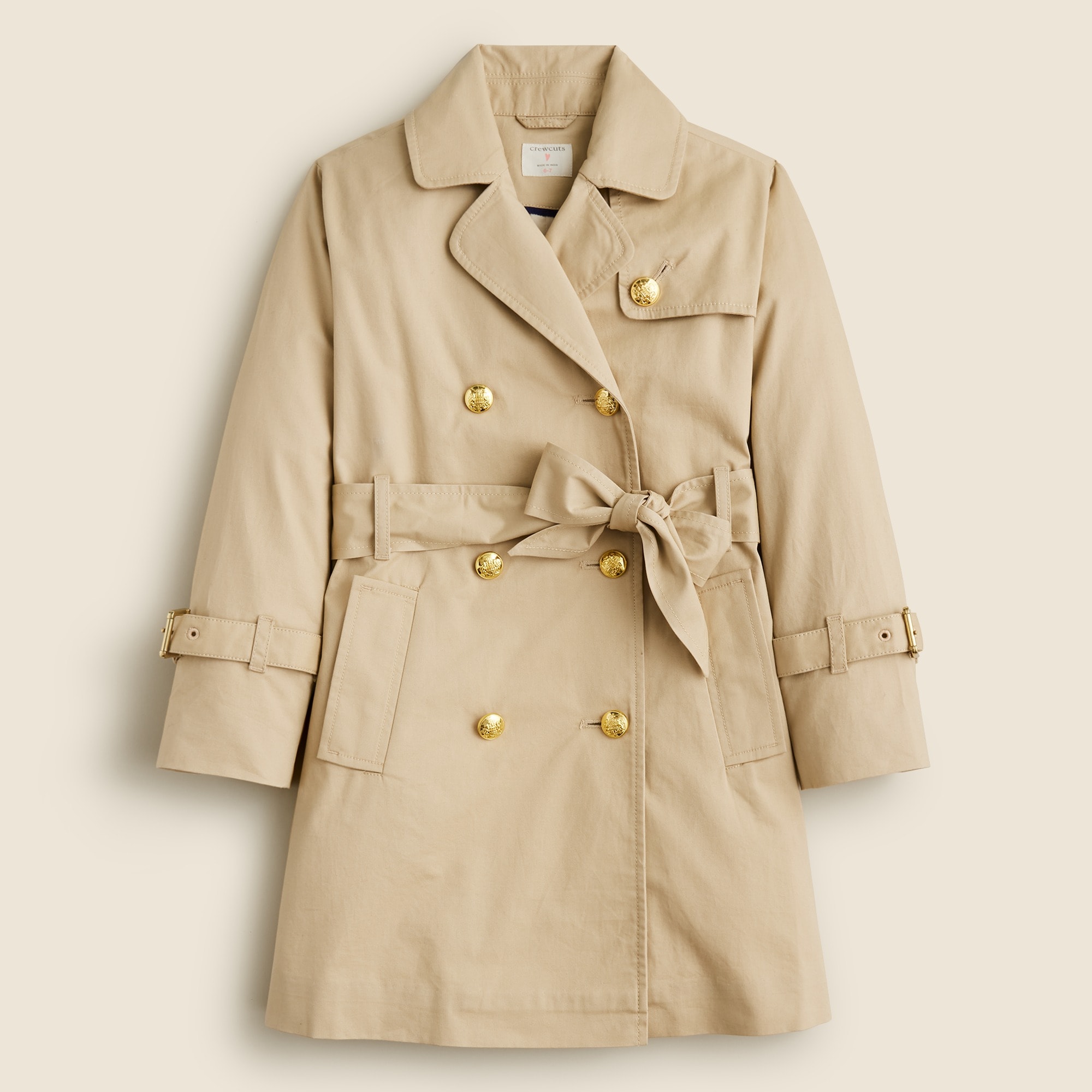 girls Limited-edition kids' relaxed trench coat