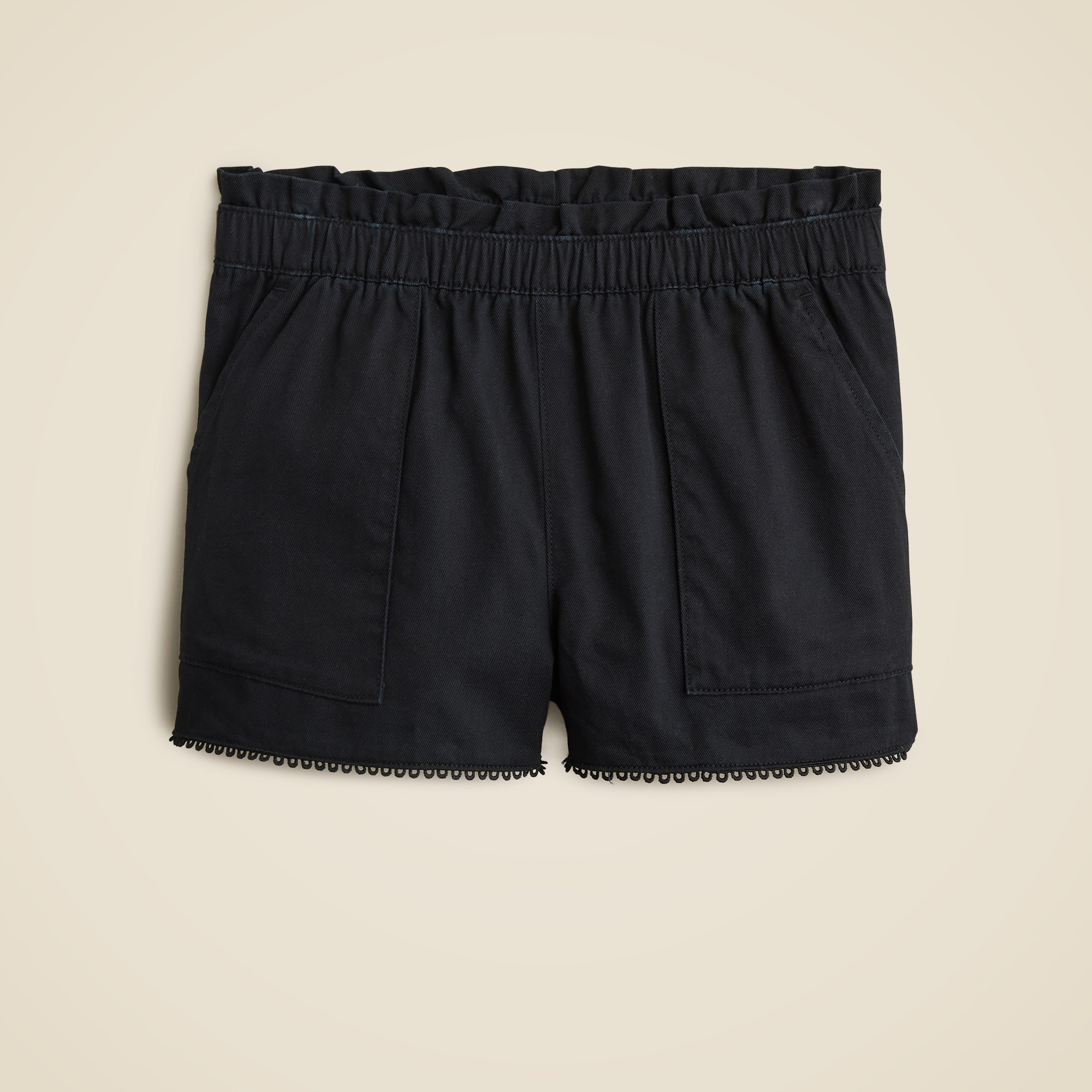  Girls' fresco short in twill