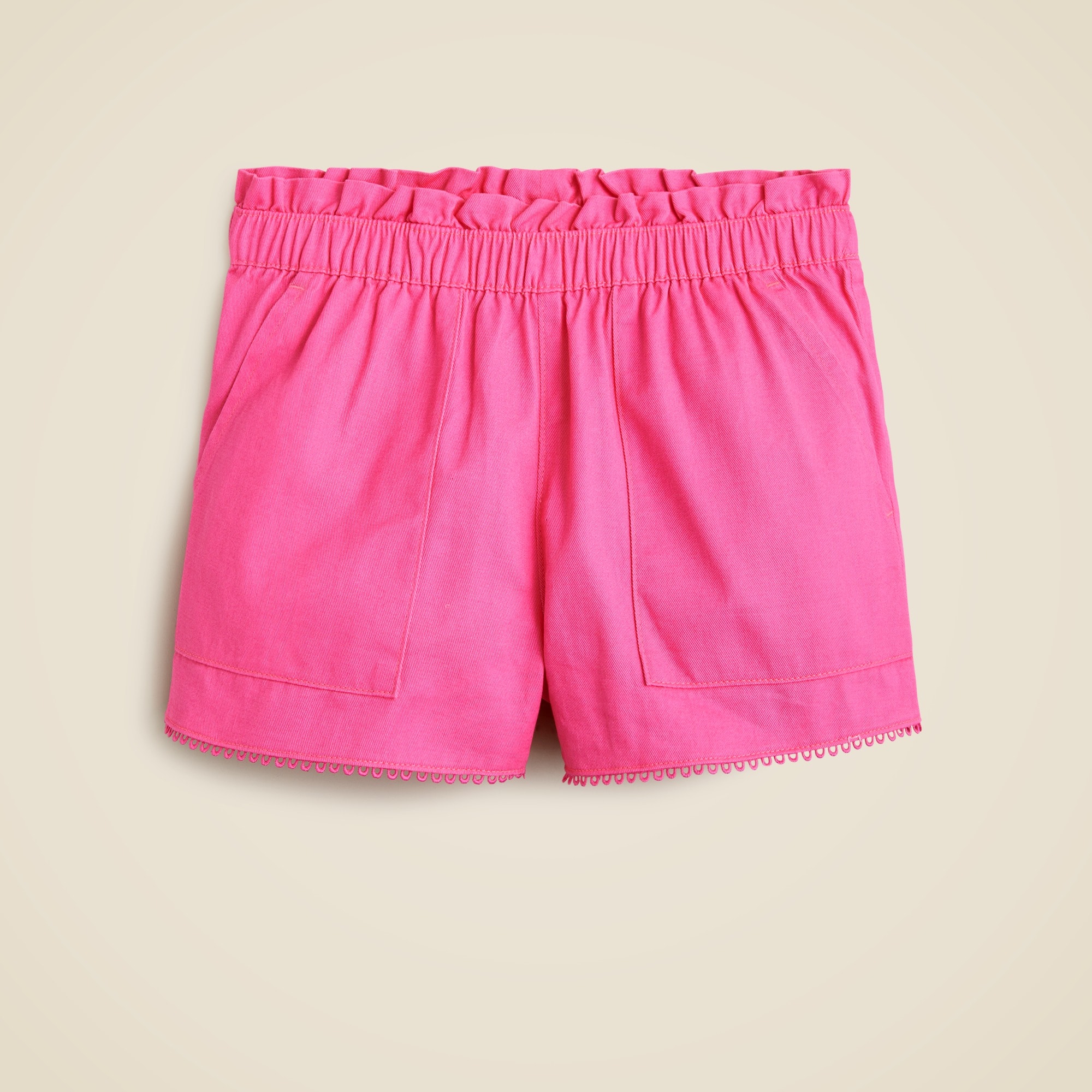  Girls' fresco short in twill