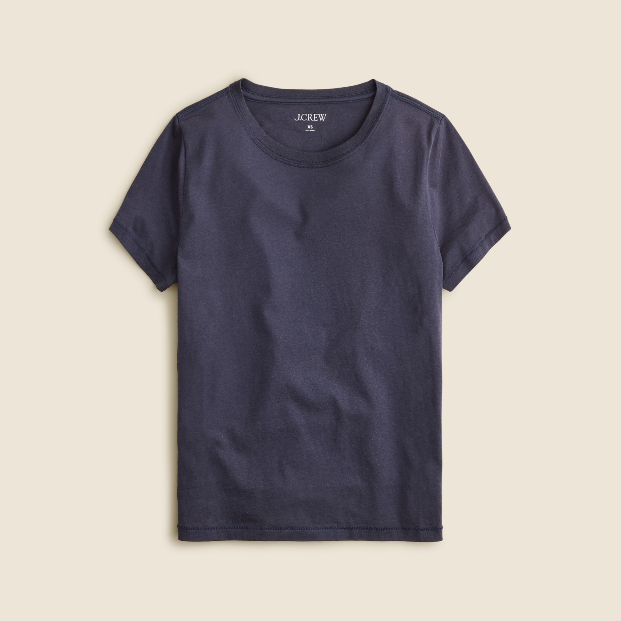 womens Pima cotton slim-fit T-shirt