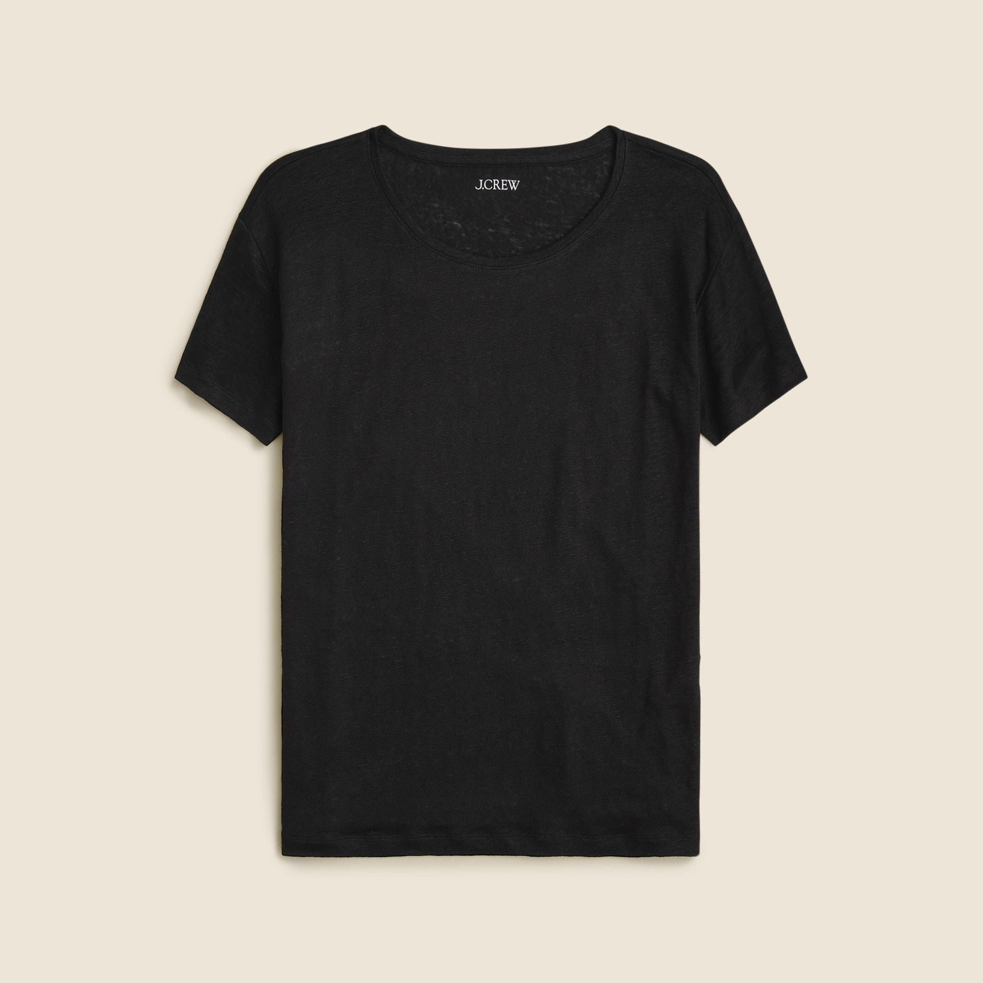  Relaxed linen T-shirt