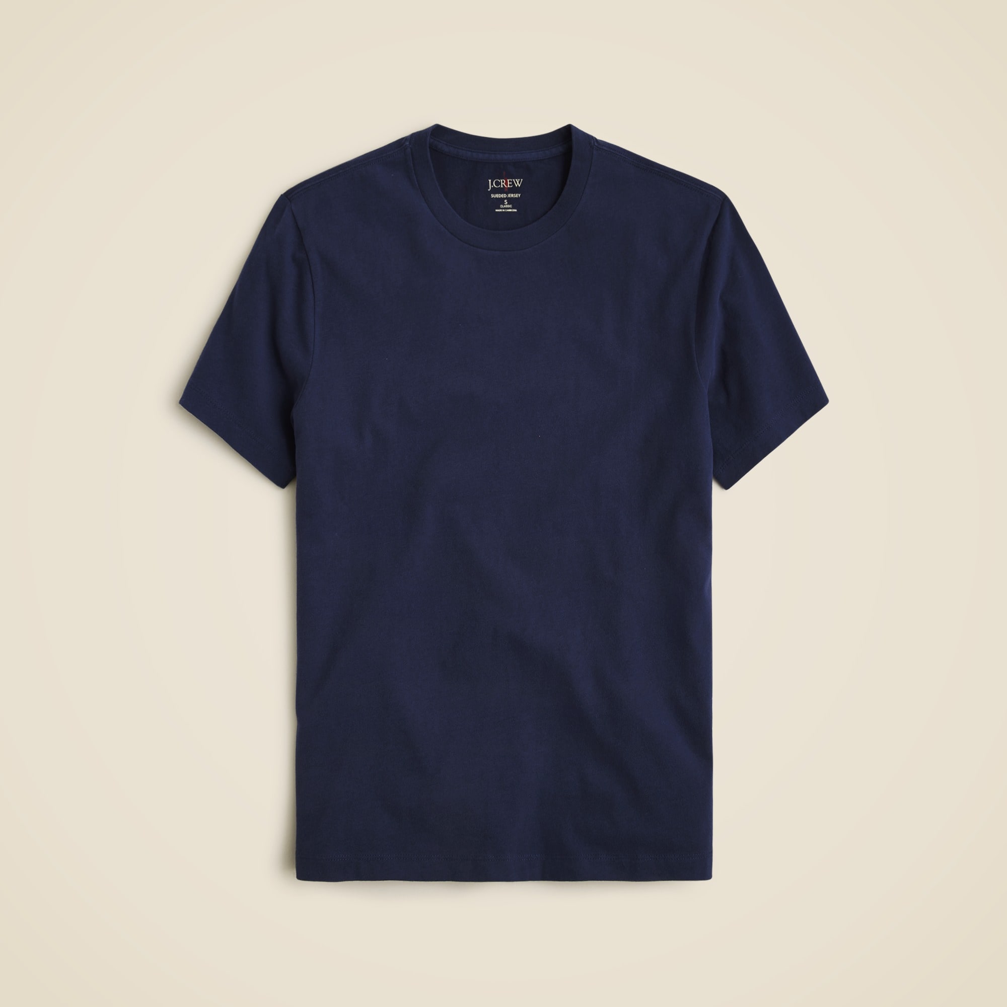 mens Sueded cotton T-shirt