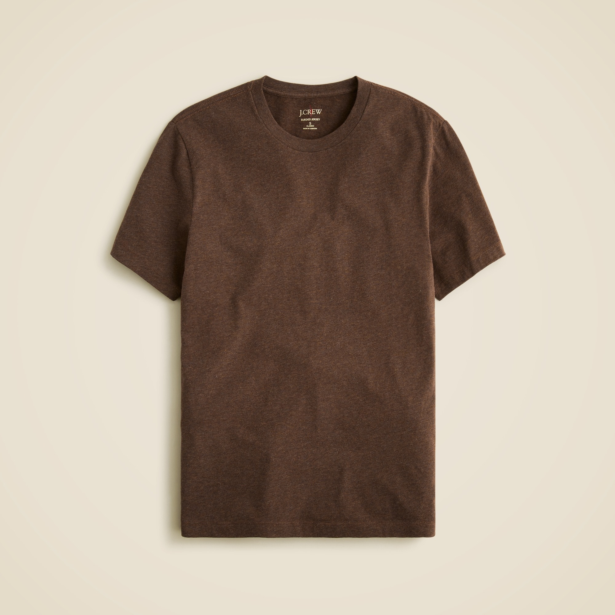 mens Sueded cotton T-shirt