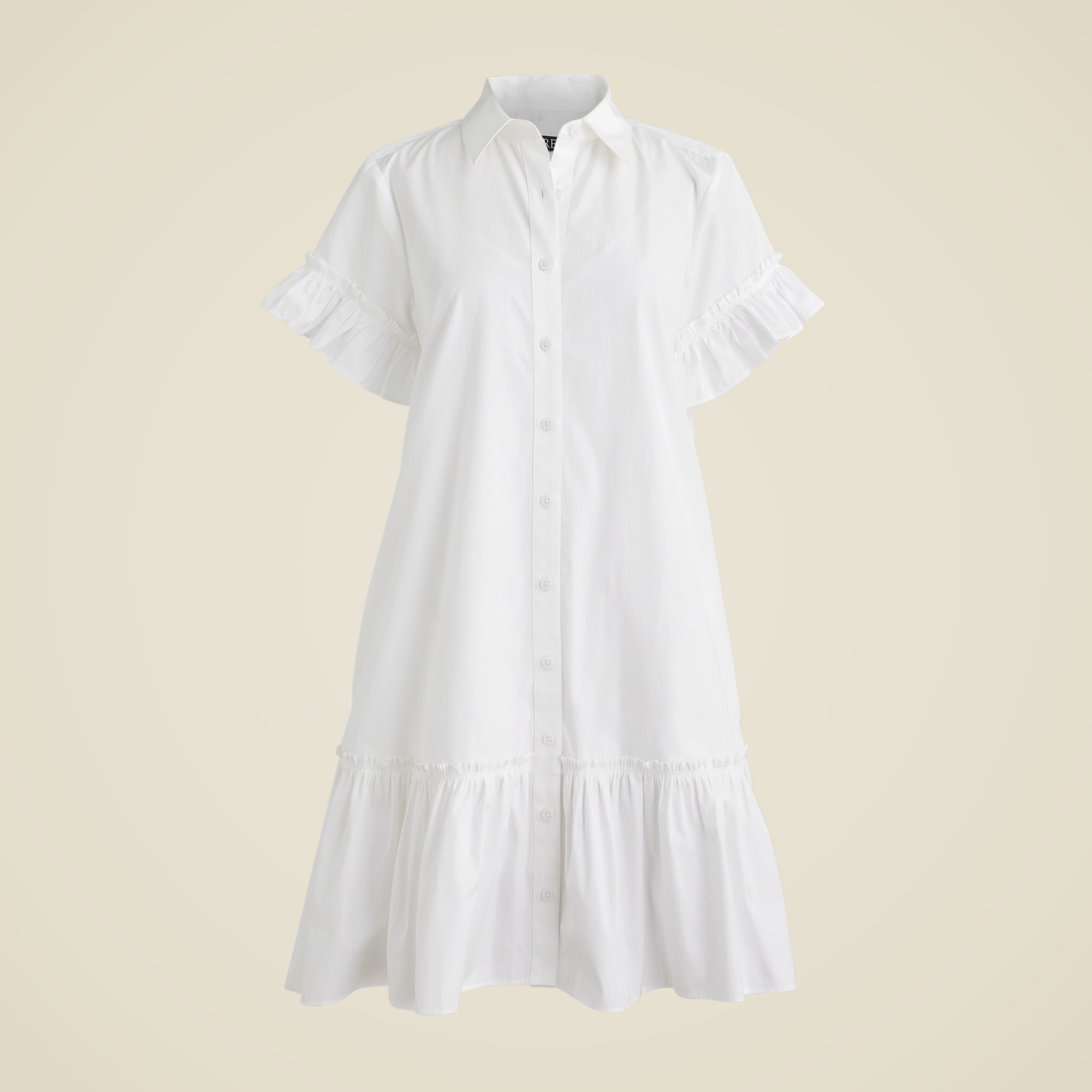  Amelia shirtdress in cotton poplin