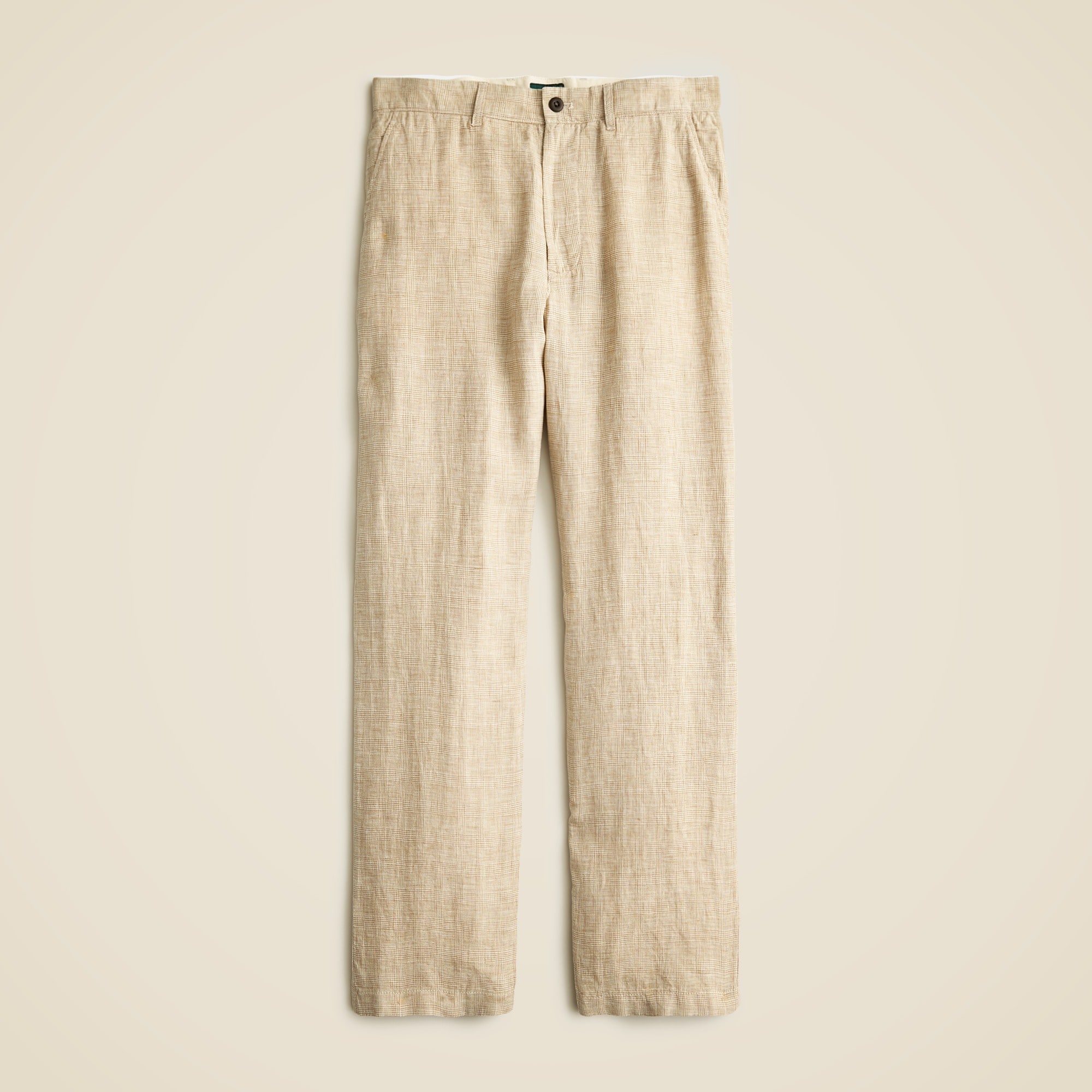  Classic-fit linen trouser