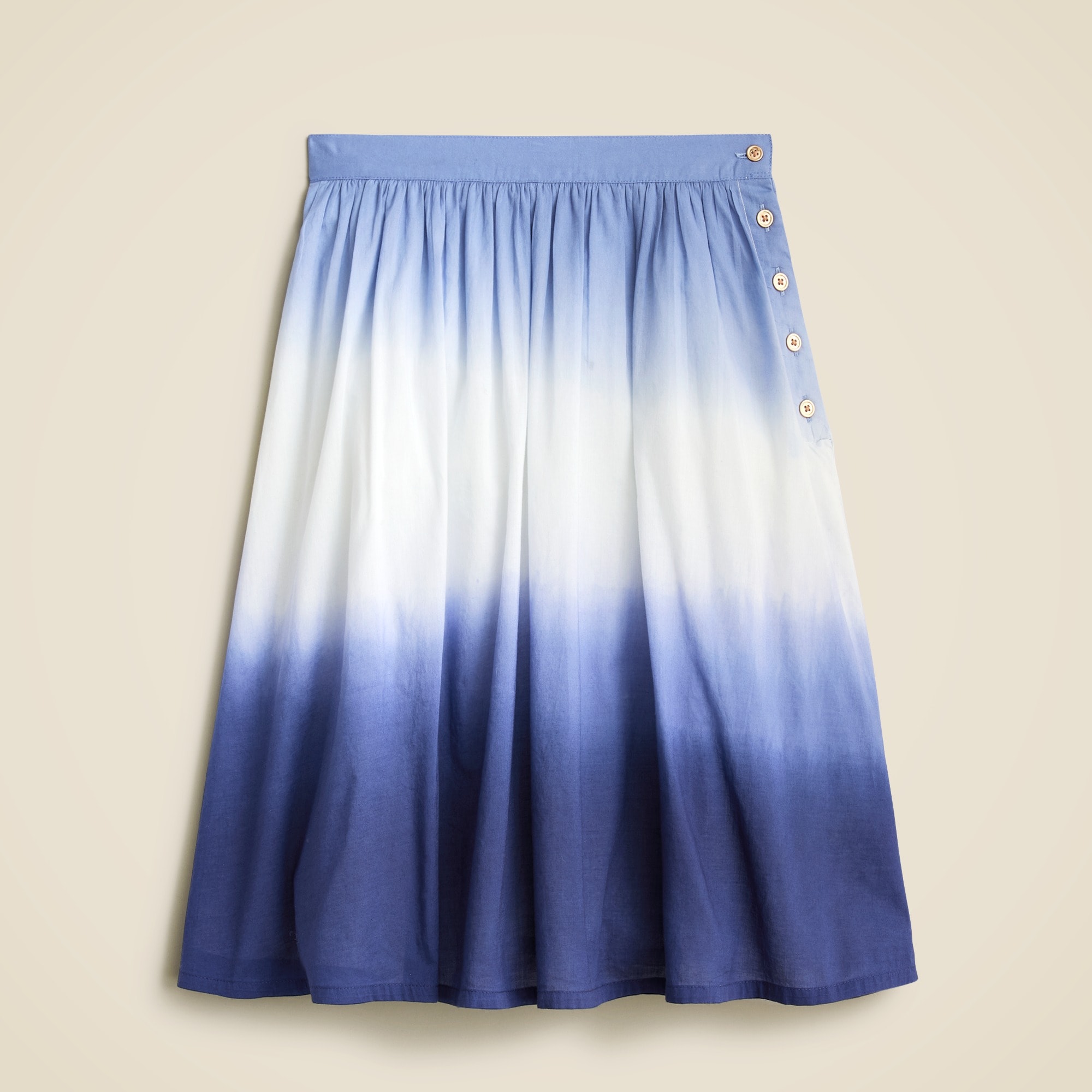  Girls' dip-dye midi skirt