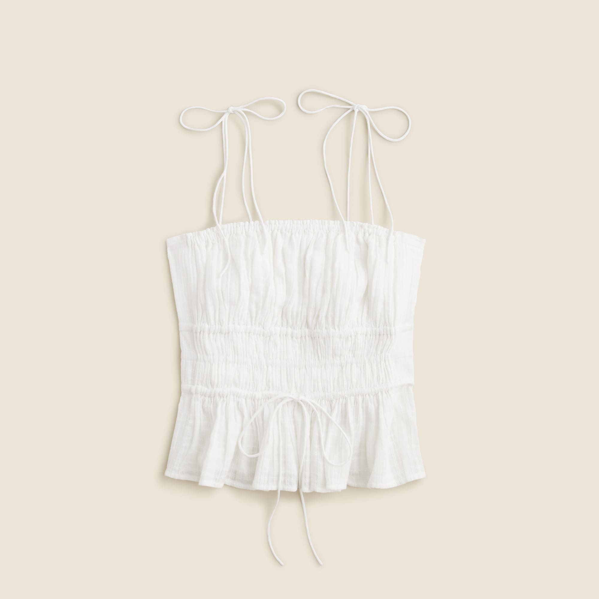  Clio top in textured gauze