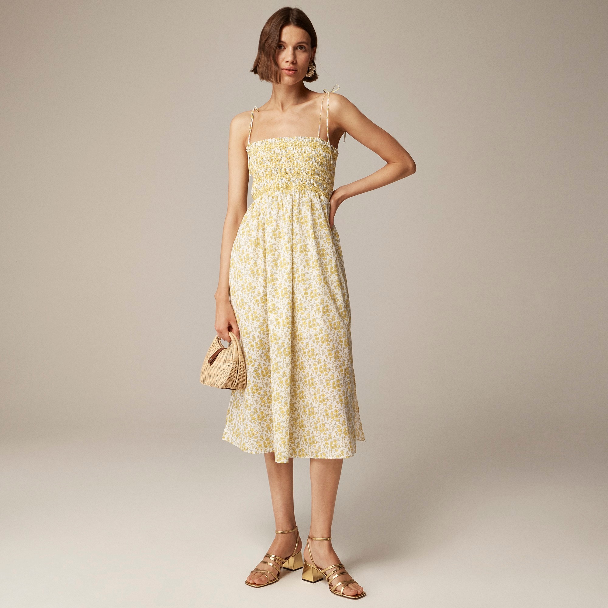 womens Paloma dress in Liberty&trade; Capel fabric