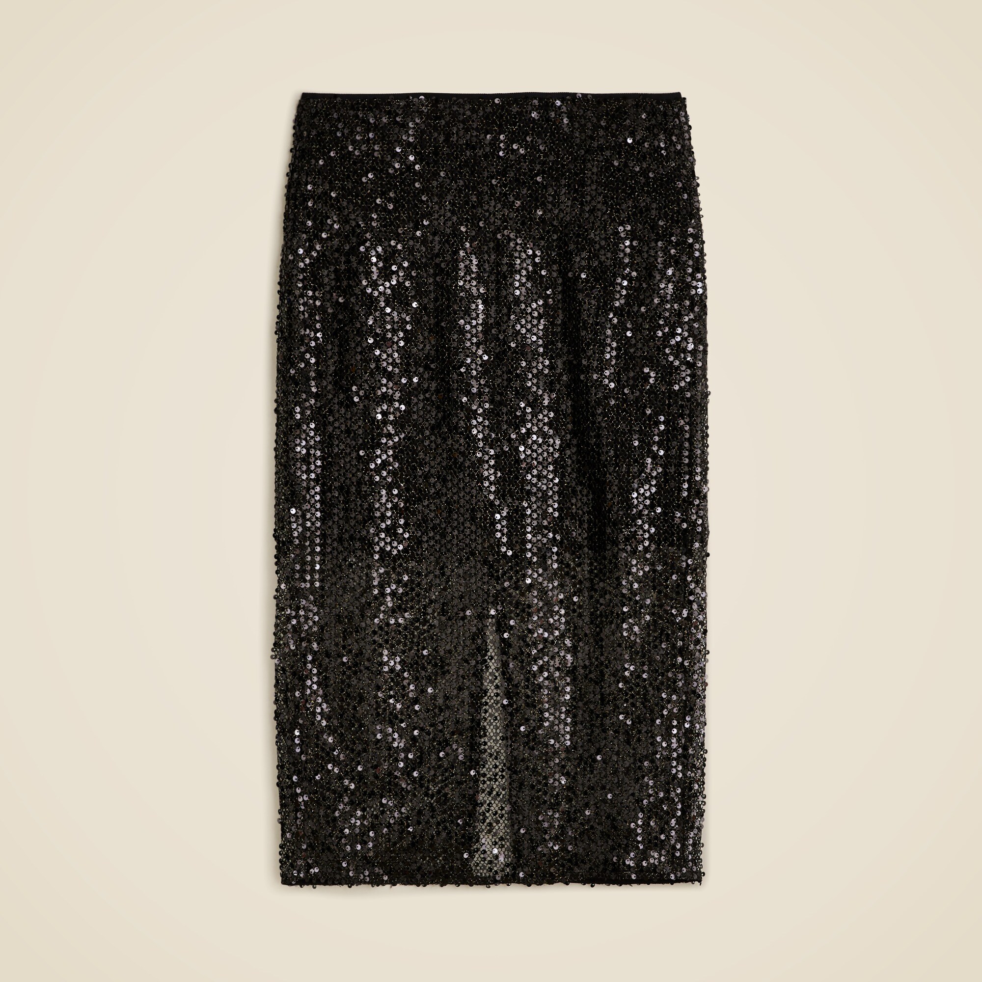  Collection sequin midi skirt