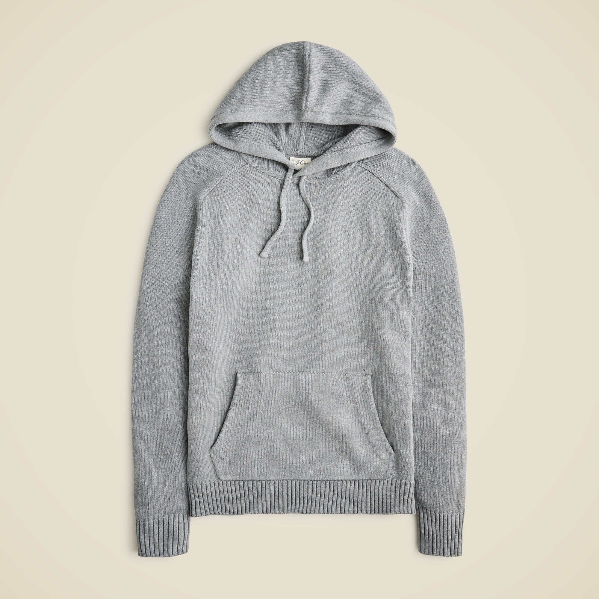 mens Heritage cotton hooded sweater