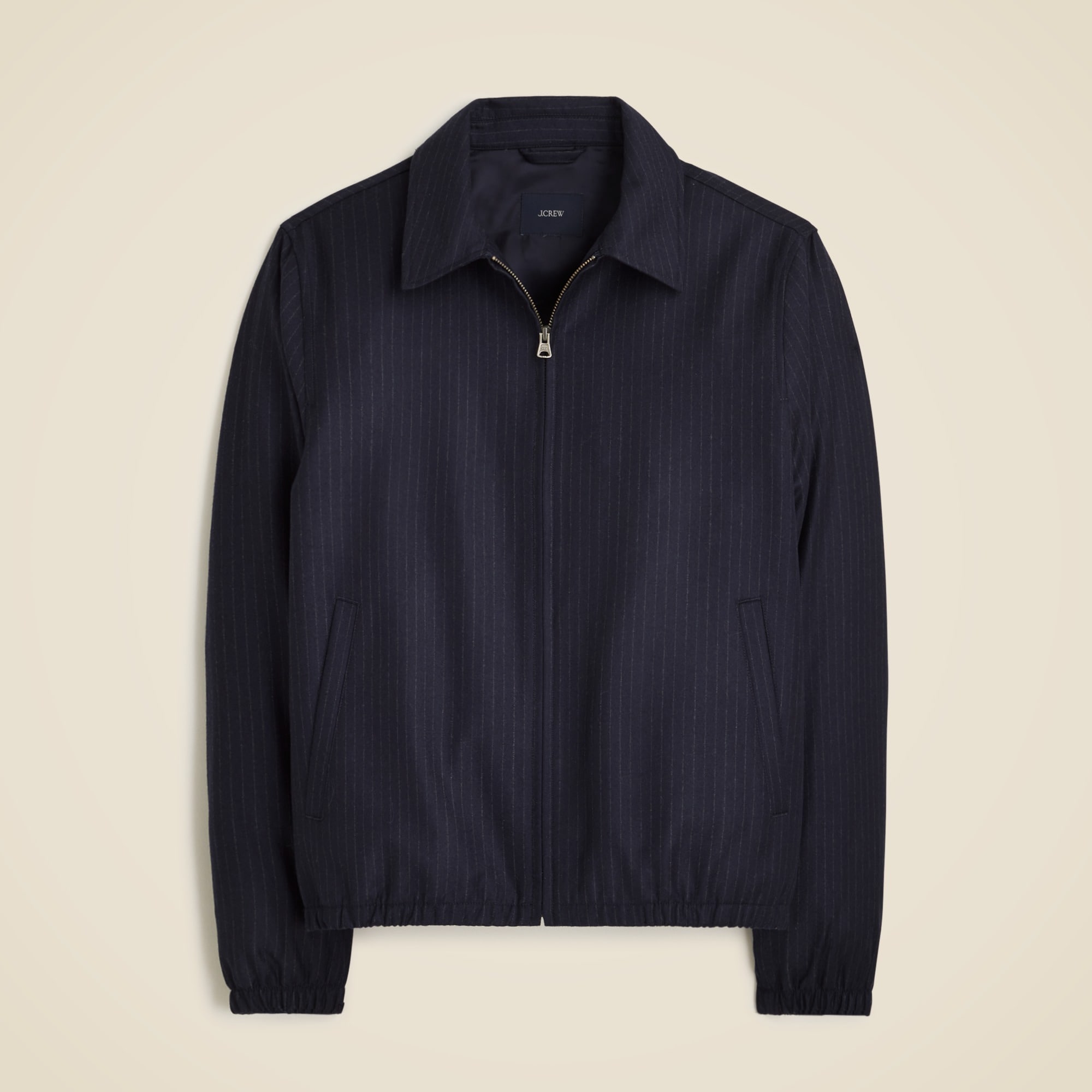 mens Harrington jacket in Italian wool