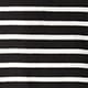 Kids' long-sleeve striped tee in broken-in-jersey BLACK IVORY