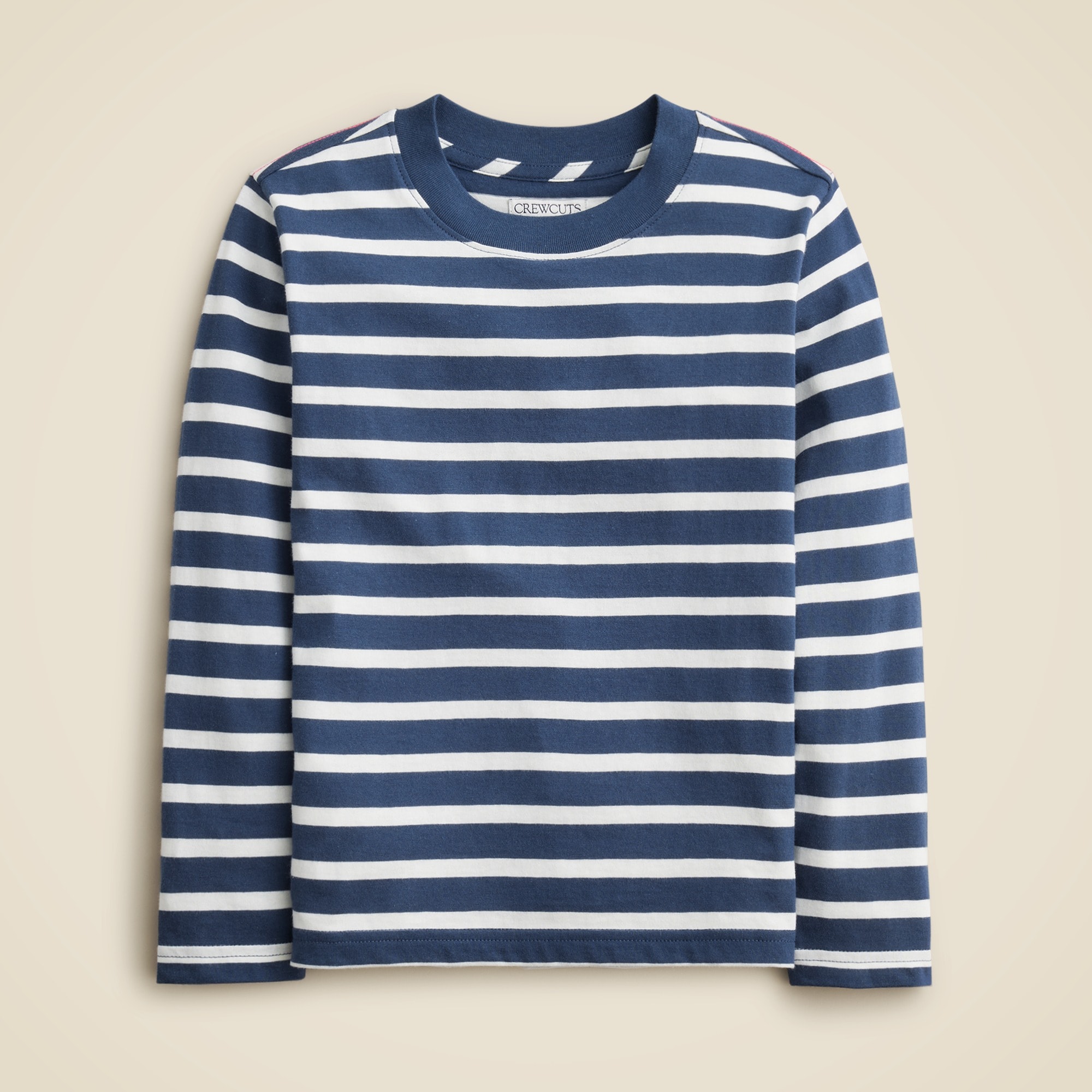 boys Kids' long-sleeve striped tee in broken-in-jersey