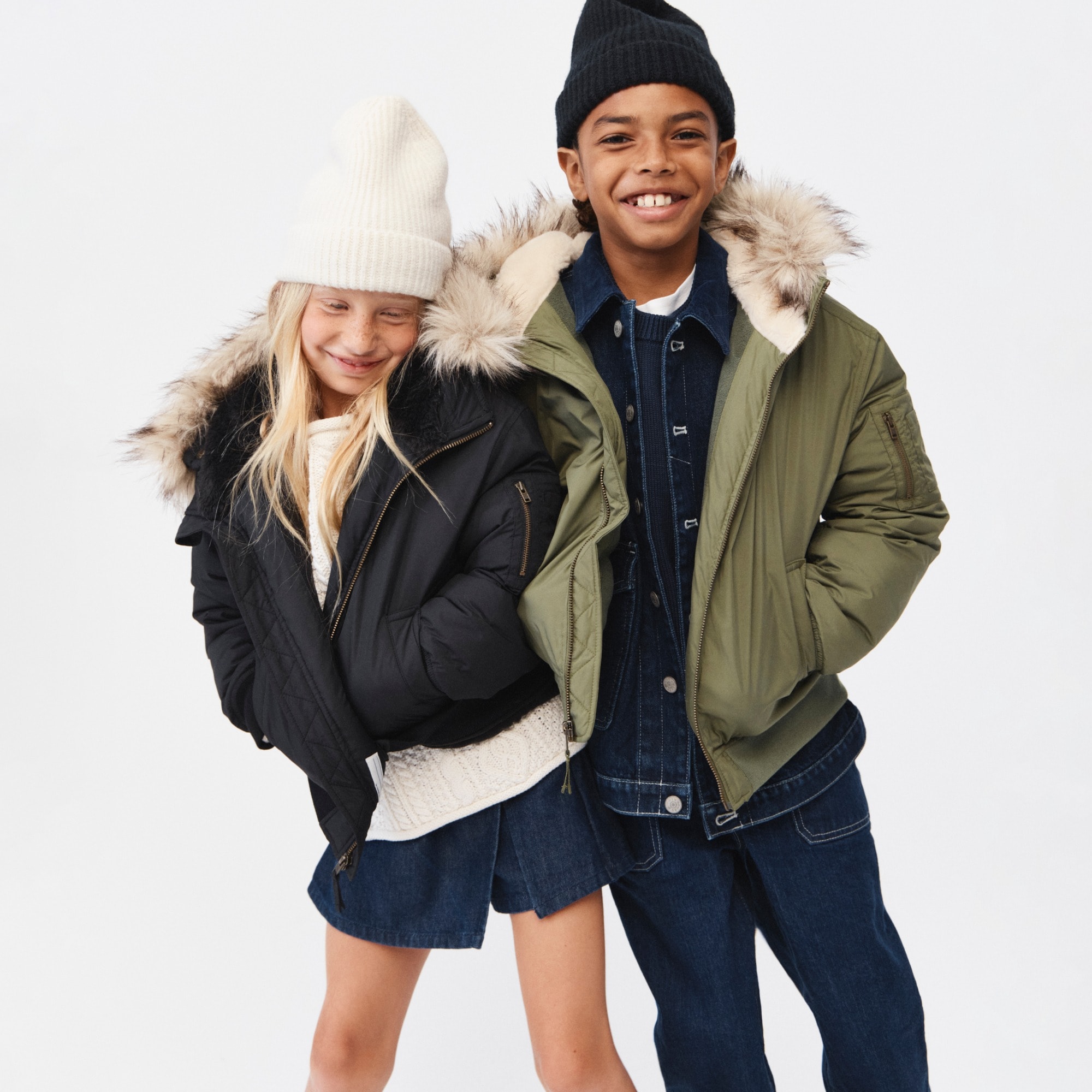 boys Kids' short parka