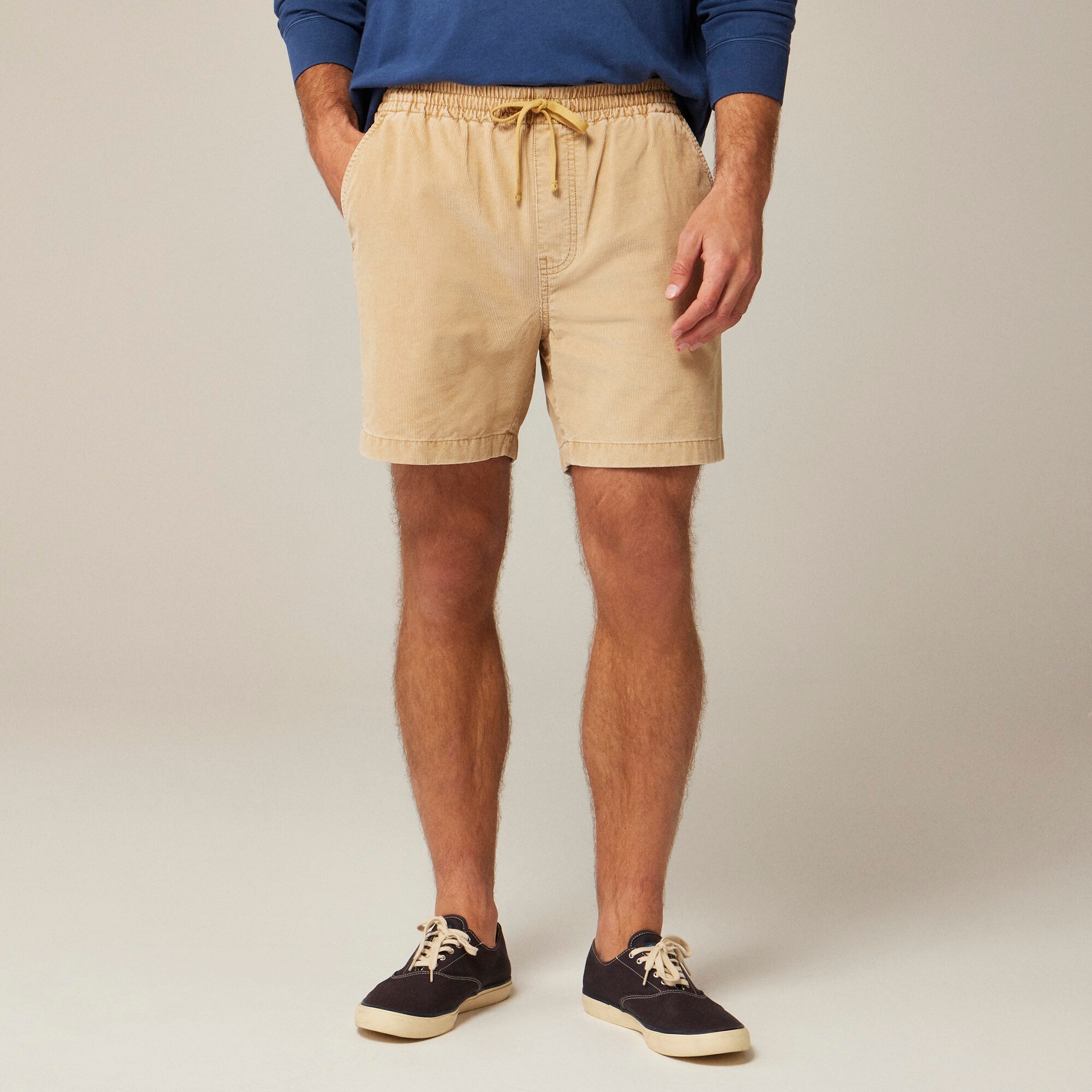 mens 6&quot; corduroy dock short