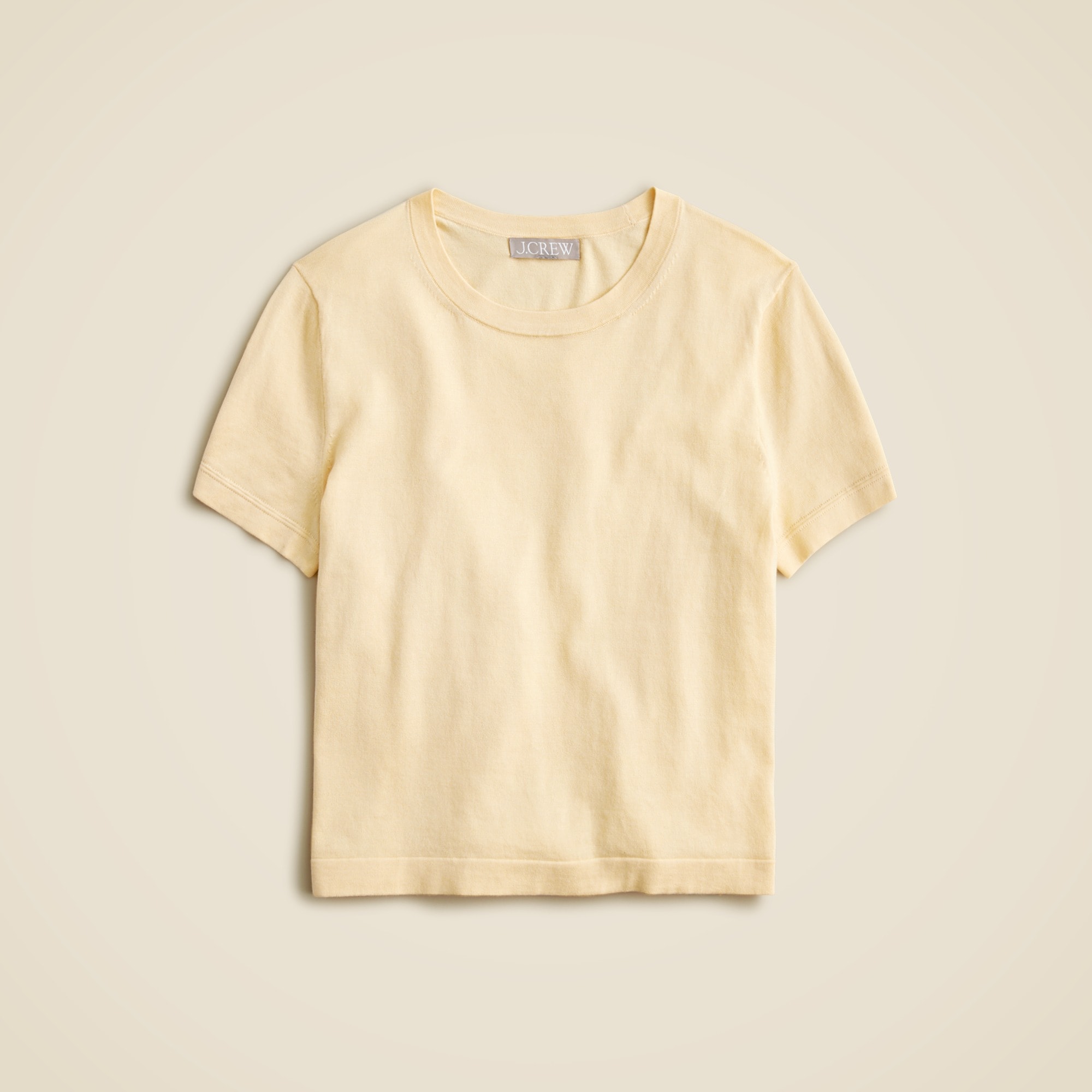  Sweater-tee in premium ultrafine cotton