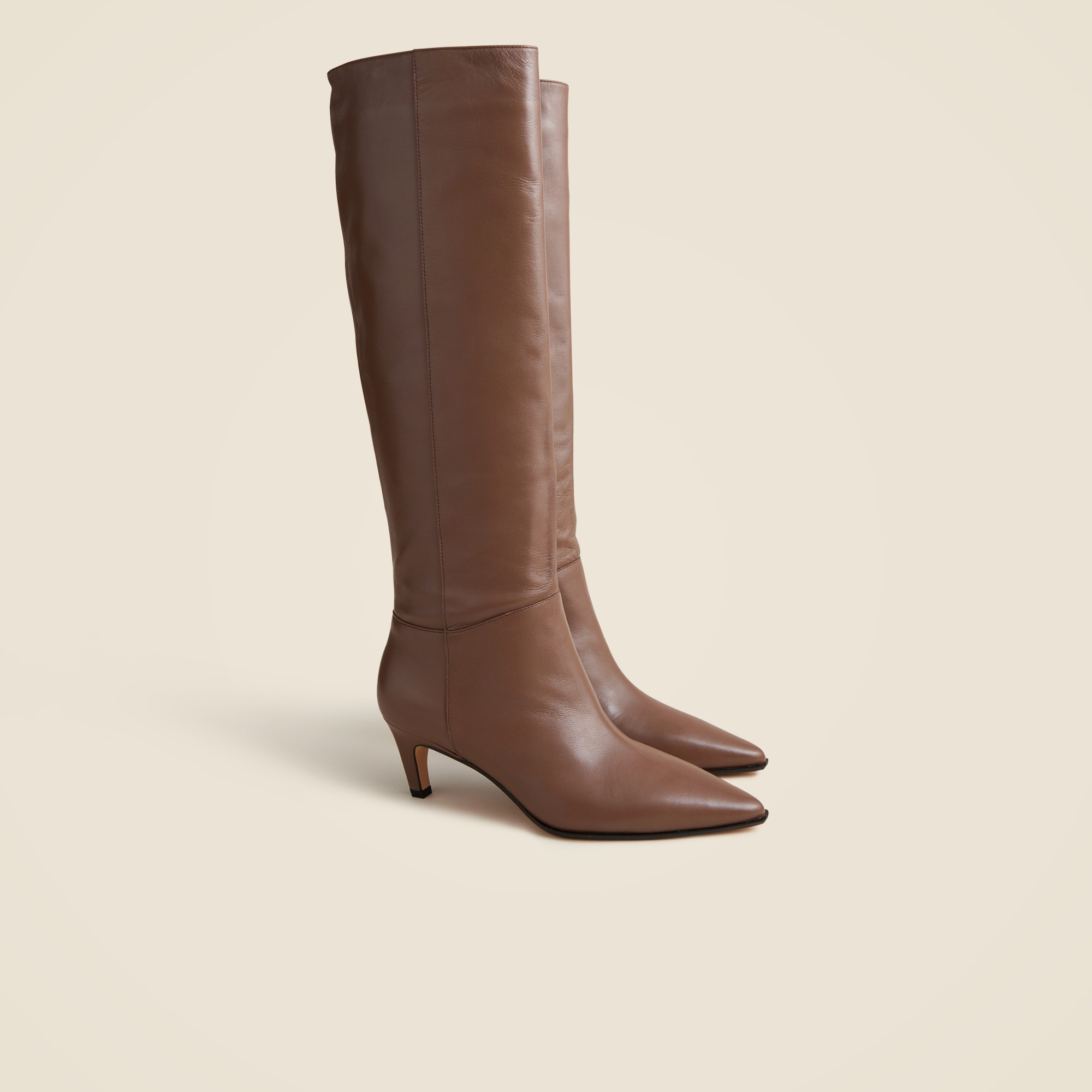 womens New Stevie knee-high pull-on boots in leather