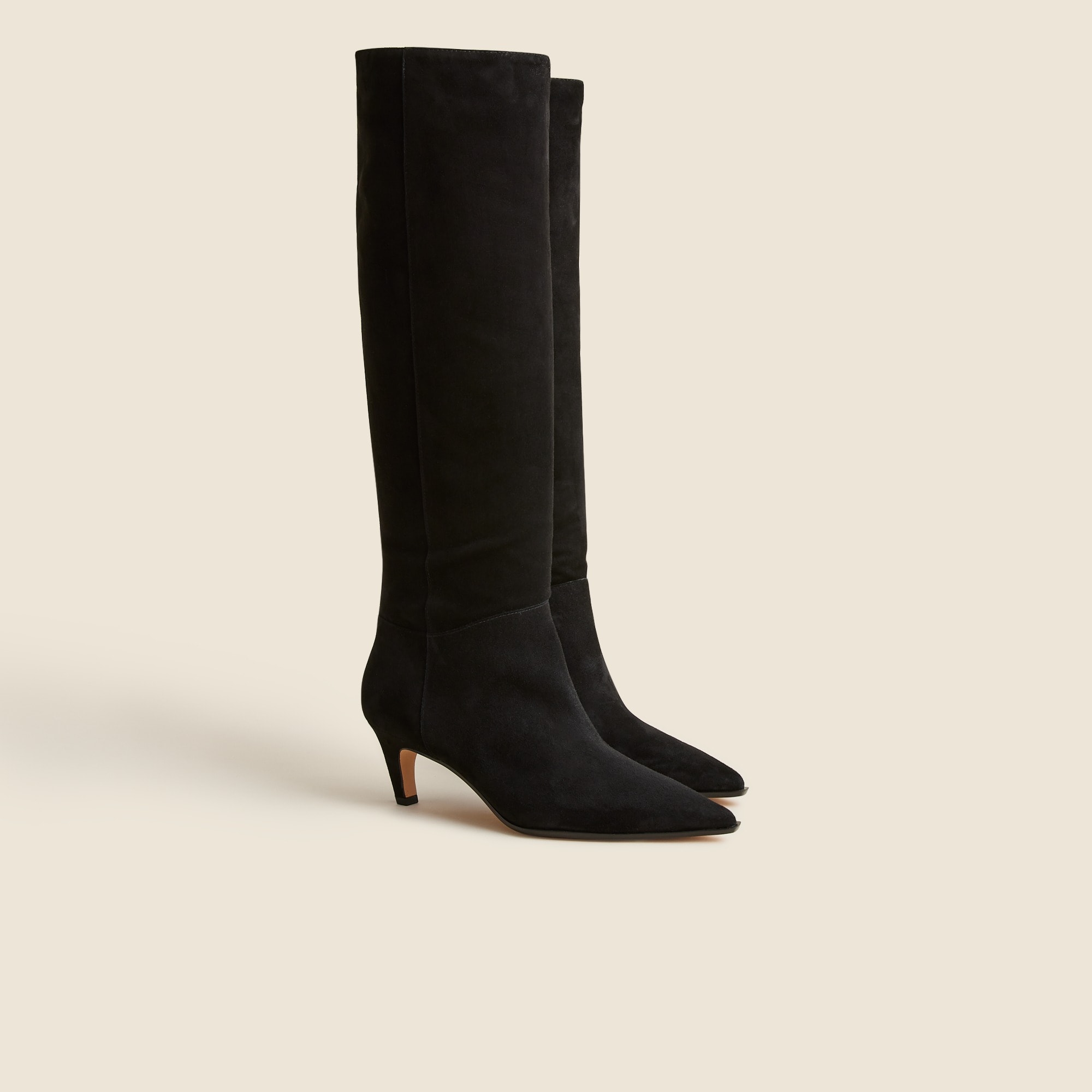 womens New Stevie knee-high pull-on boots in suede