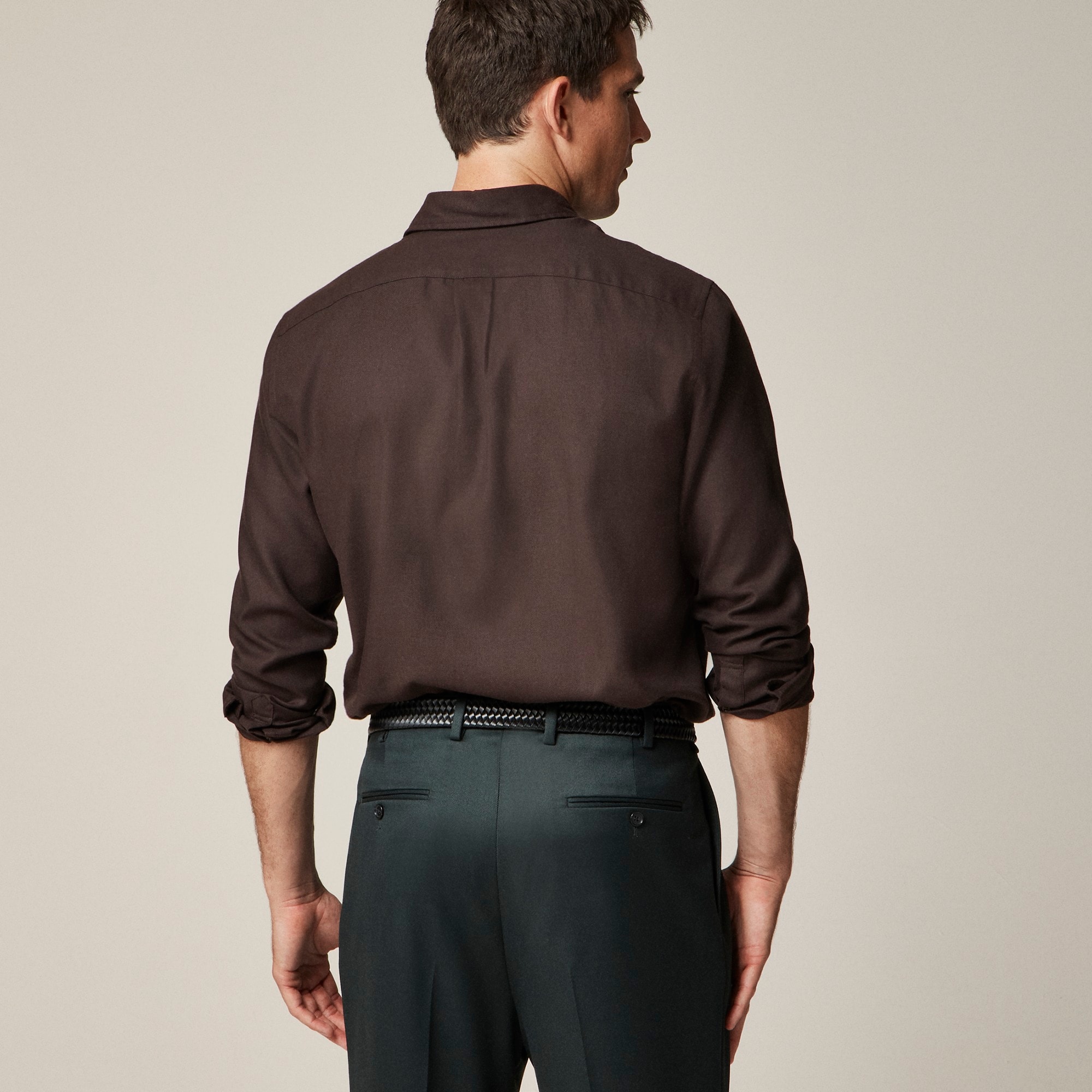 Cotton-cashmere blend shirt