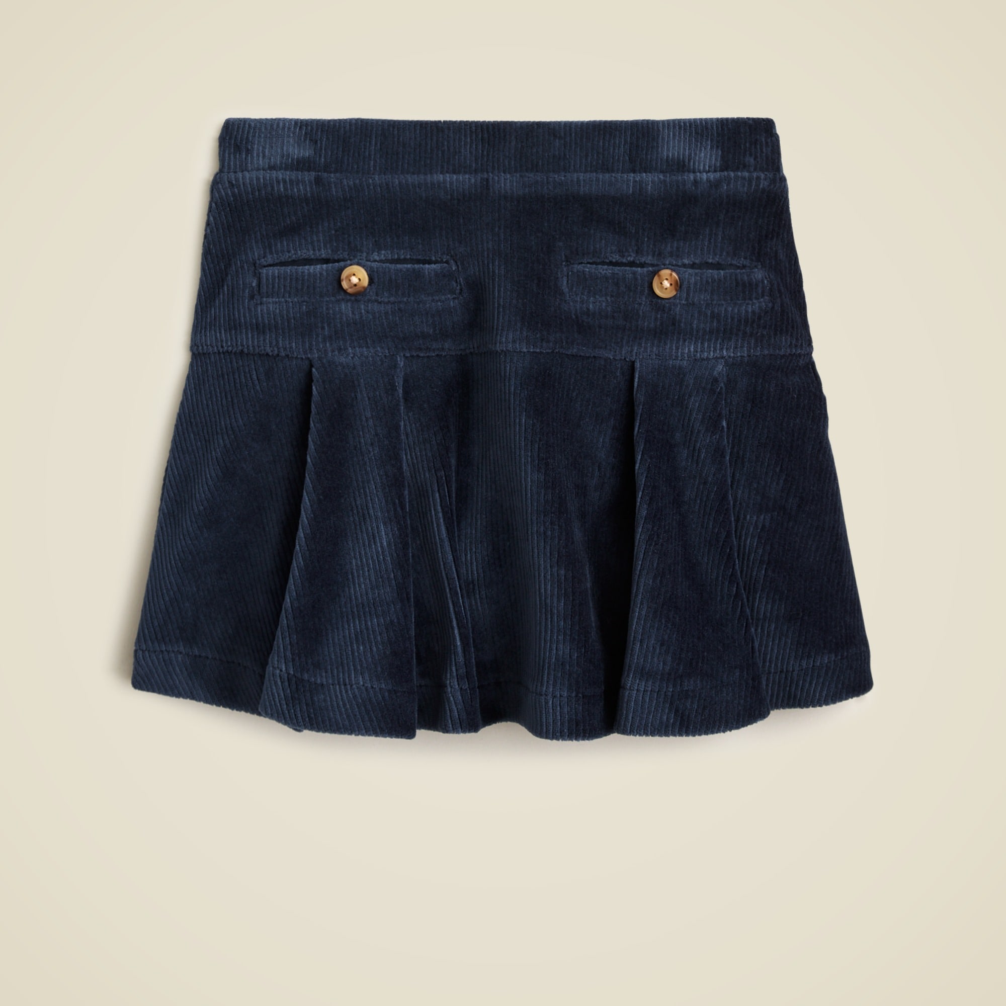 girls Girls' corduroy drop-waist mini skirt