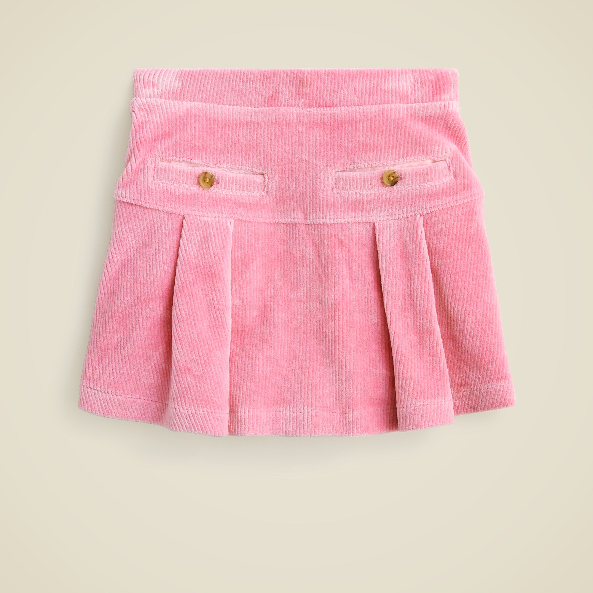 girls Girls' corduroy drop-waist mini skirt