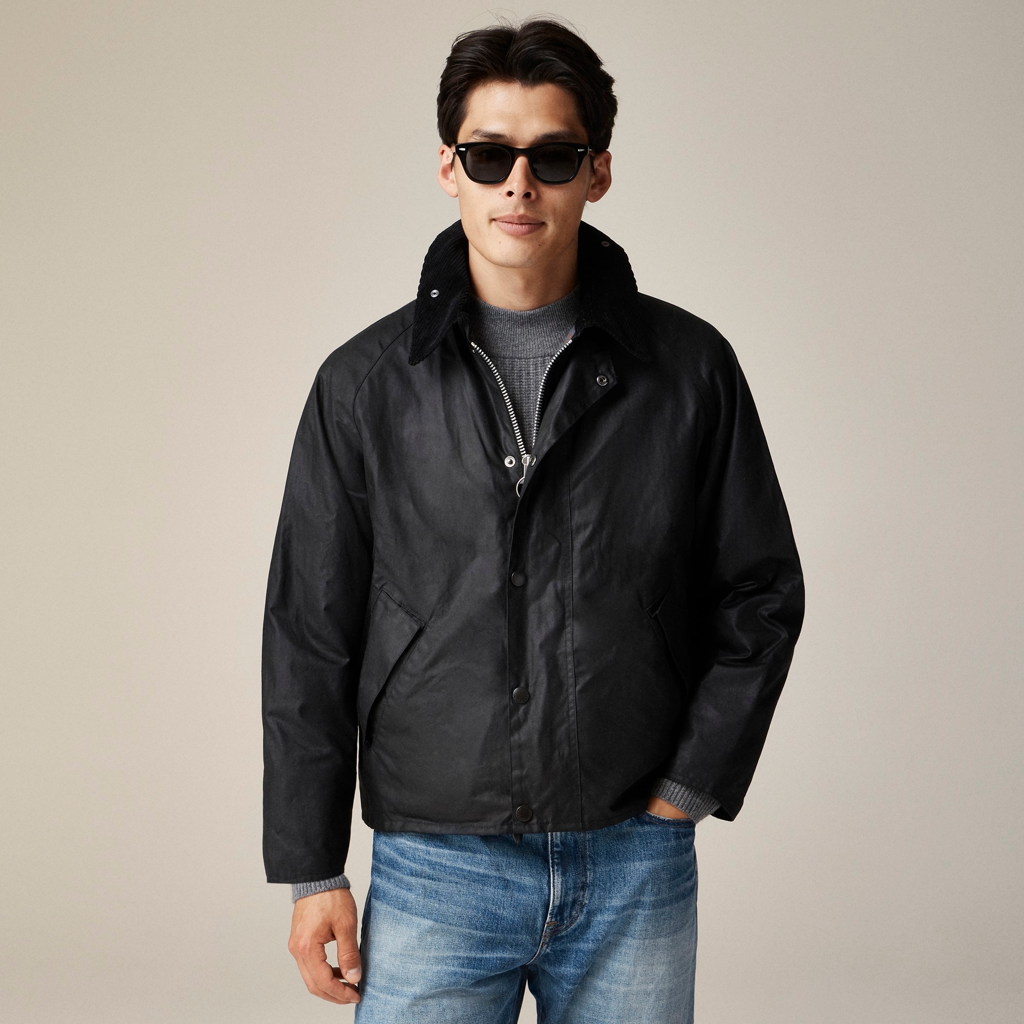 mens Barbour&reg; Transport wax jacket