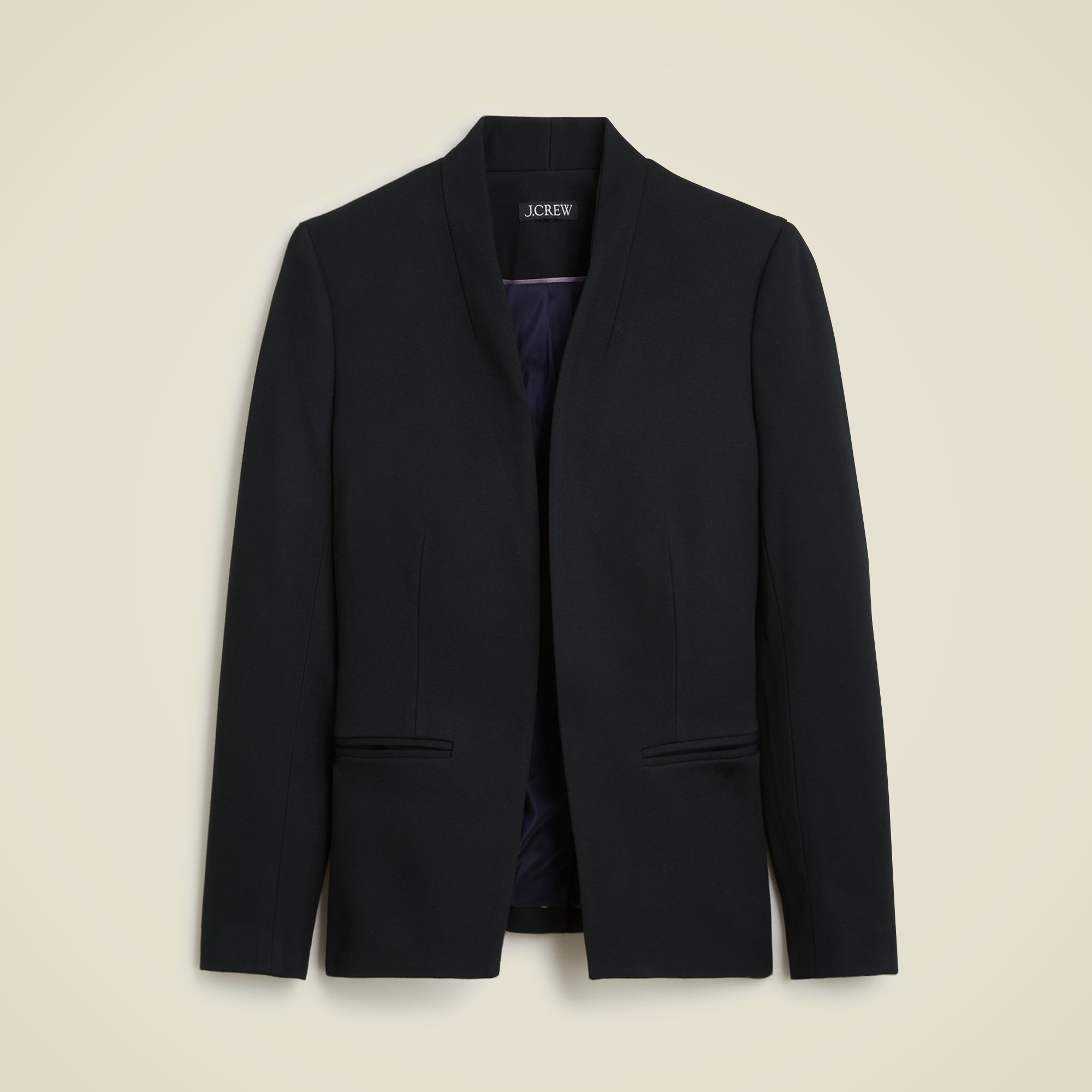 womens New going-out blazer in stretch twill