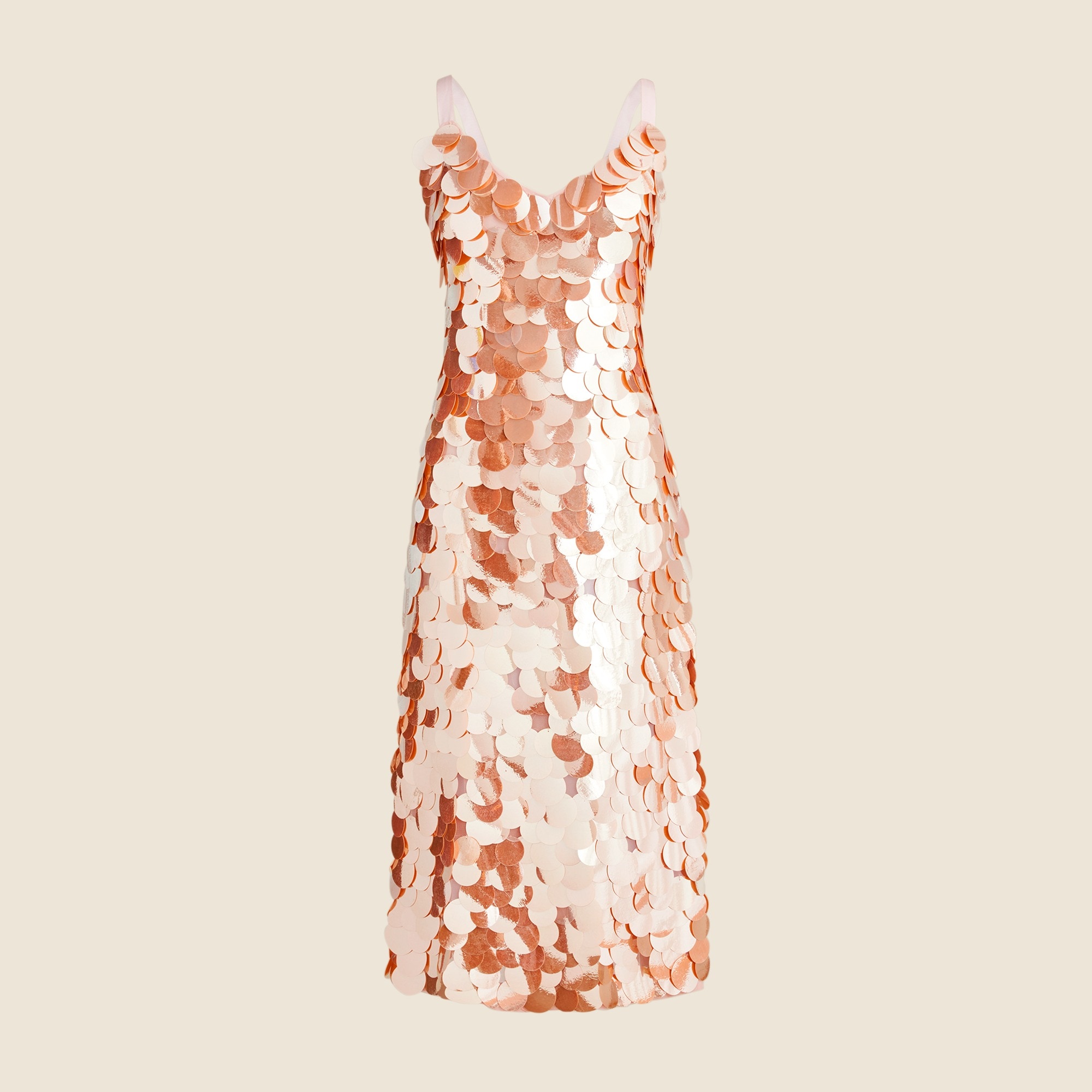  Collection circle-sequin midi dress