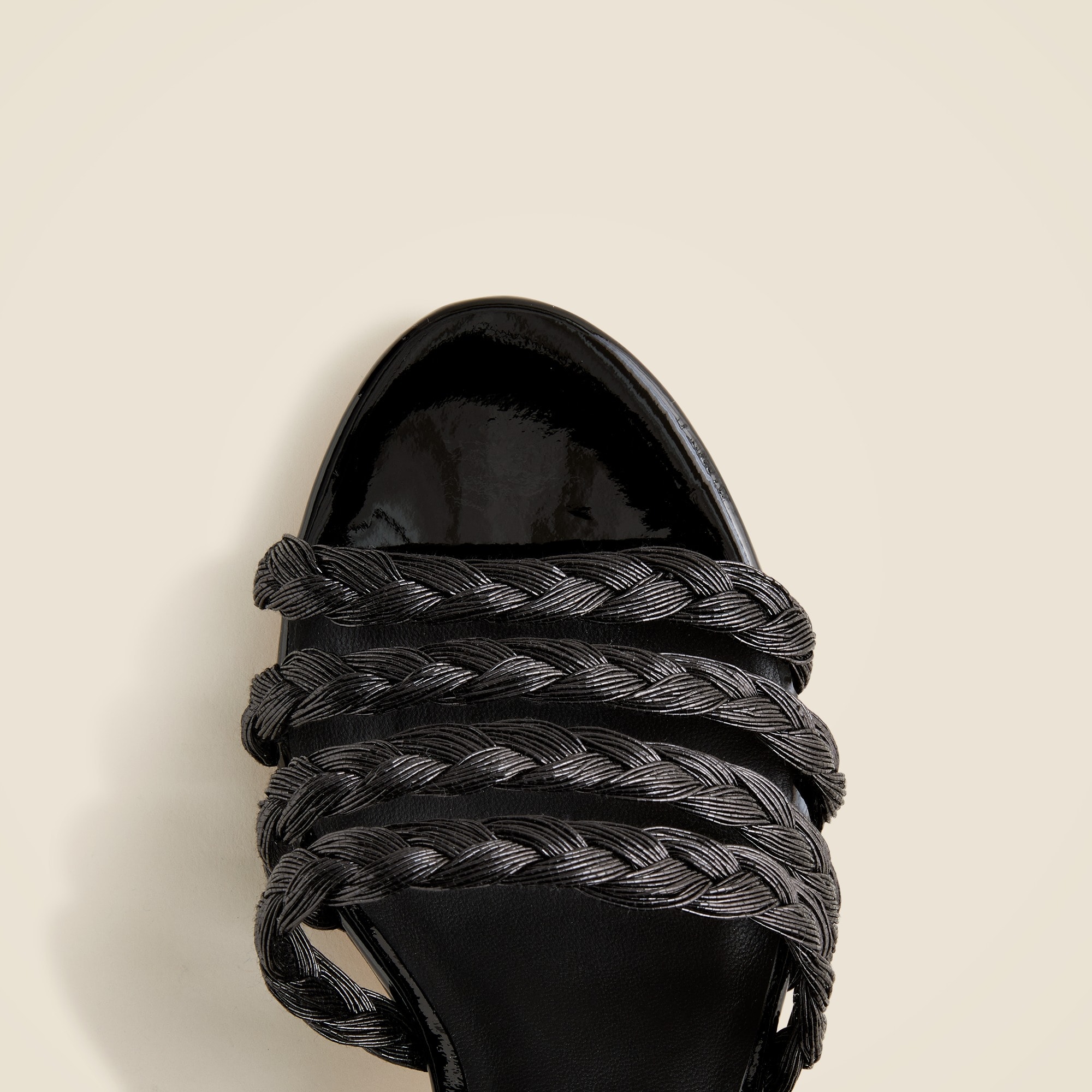 Maryam Nassir Zadeh X J.Crew braided block-heel sandals