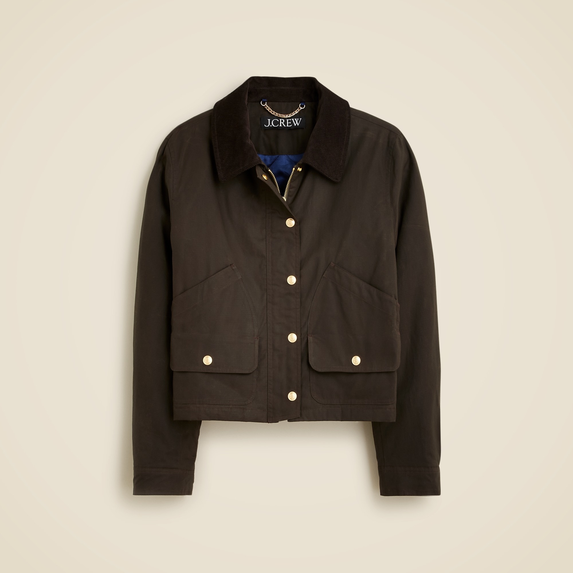 womens Short Barn Jacket&trade; in English ripstop cotton