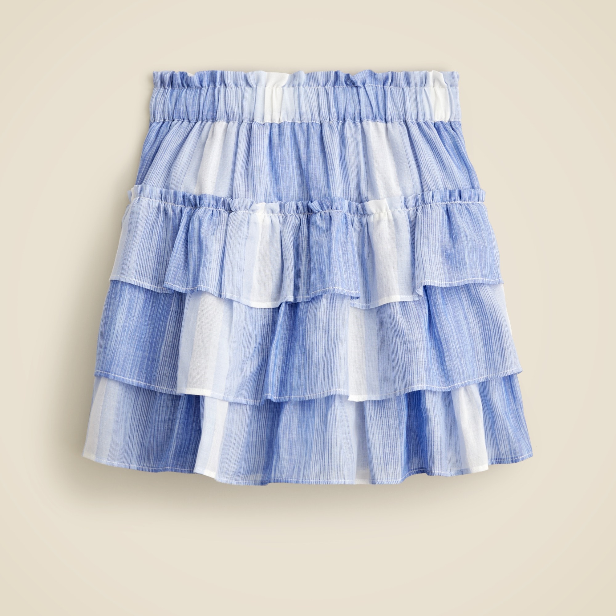  Maryam Nassir Zadeh X Crewcuts girls' ruffle skirt in cotton