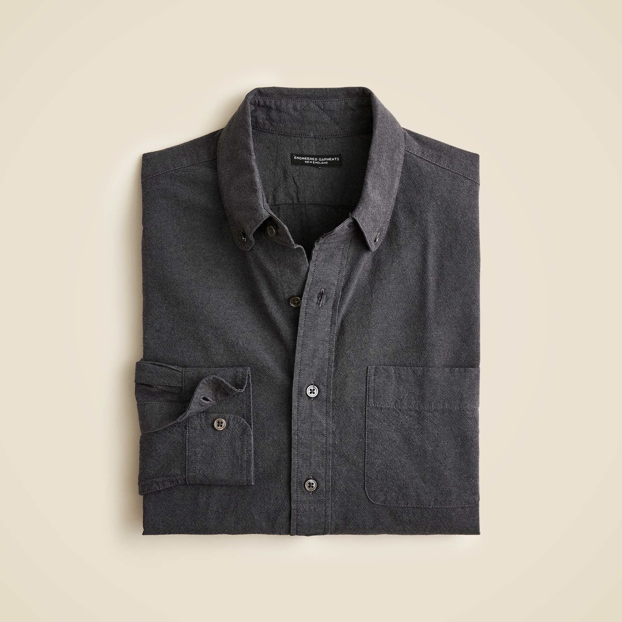 mens Limited-edition Engineered Garments X J.Crew relaxed oxford shirt with club collar