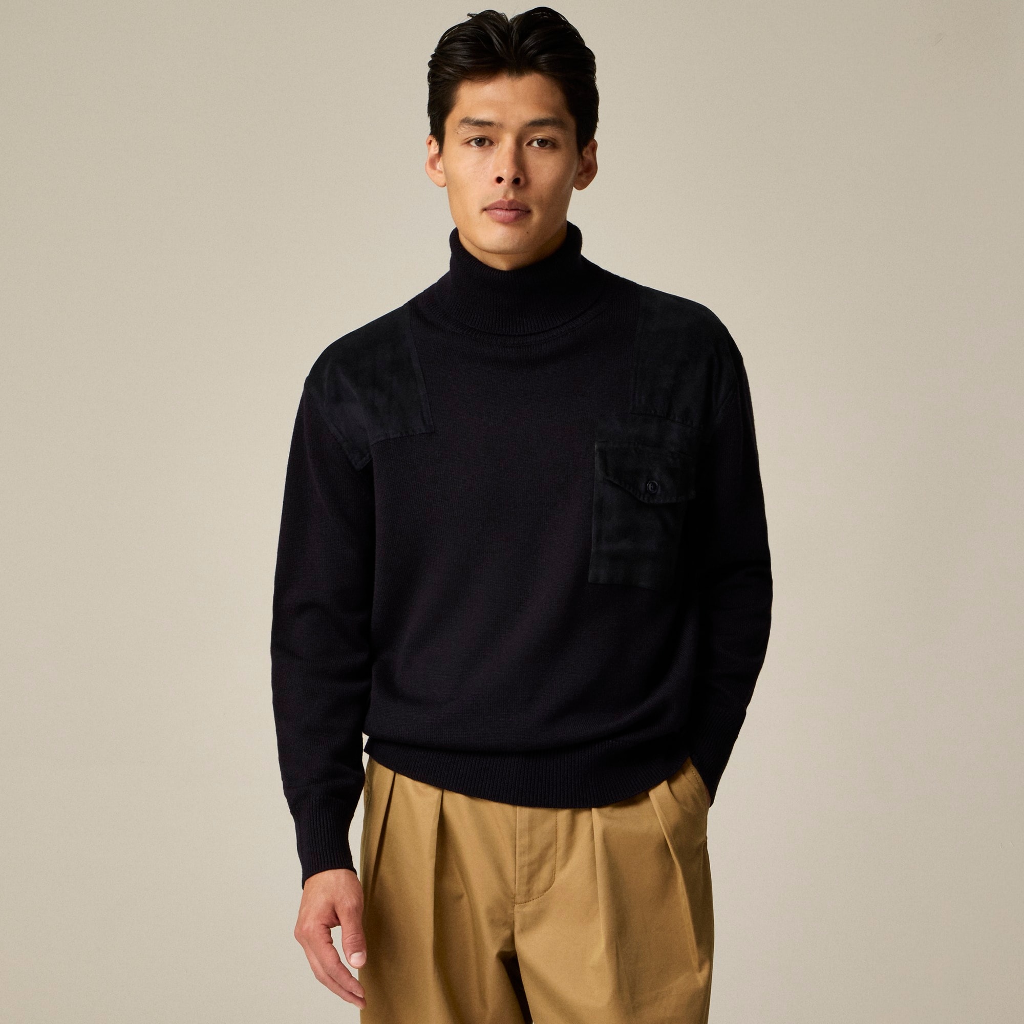  Limited-edition Engineered Garments X J.Crew merino wool turtleneck sweater