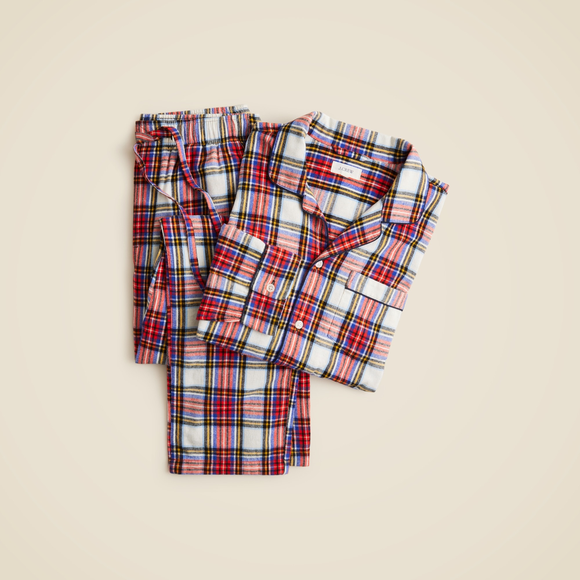 mens Flannel pajama set