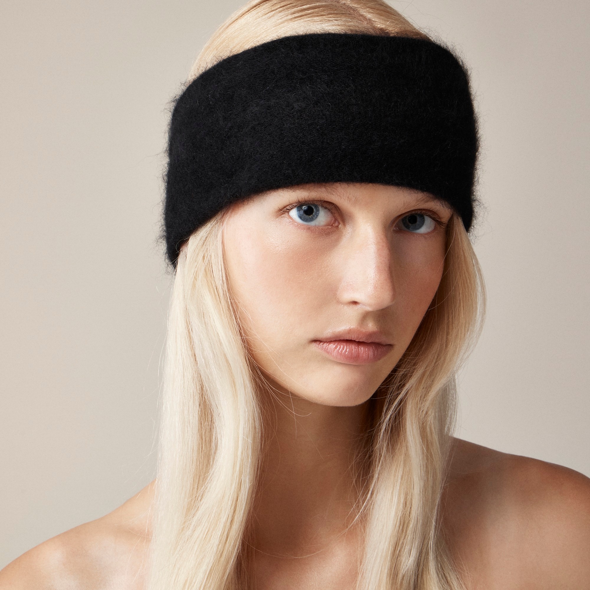 womens Brushed cashmere headband