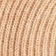 Ribbed cashmere beanie HTHR CAMEL