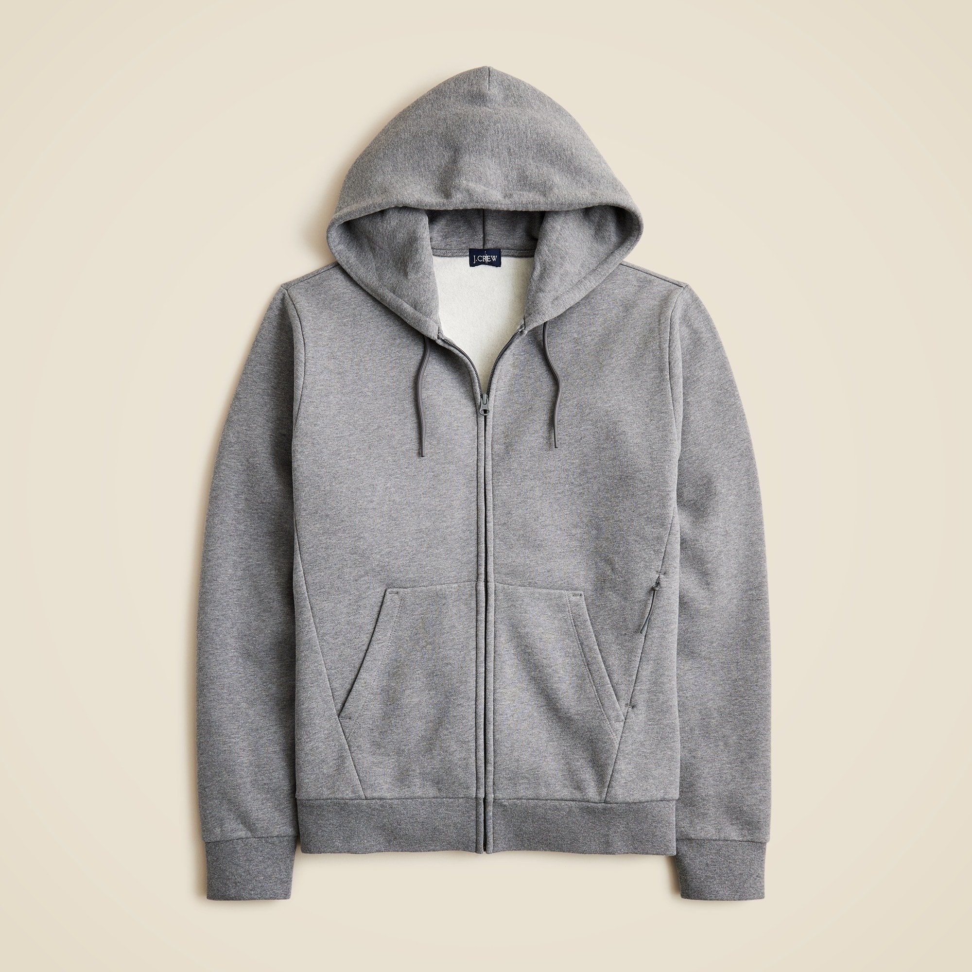 mens Summit 11 oz. soft-knit fleece full-zip hoodie