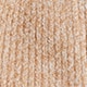 Ribbed pom-pom beanie in Supersoft yarn HTHR CAMEL NATURAL