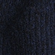 Ribbed pom-pom beanie in Supersoft yarn NAVY BLACK