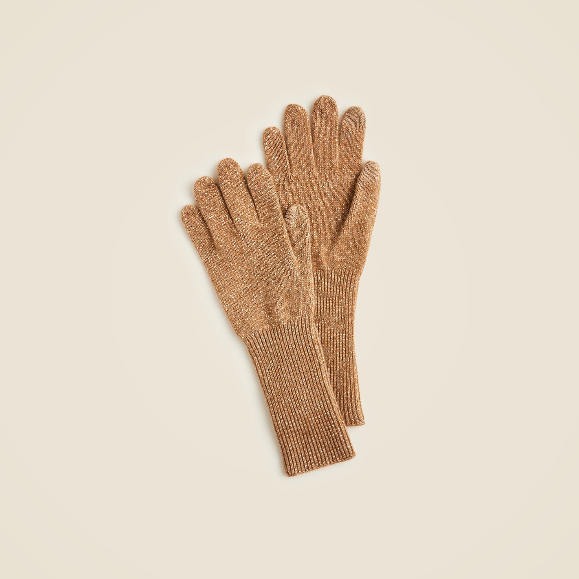 womens Cashmere gloves with Lurex&reg; metallic threads