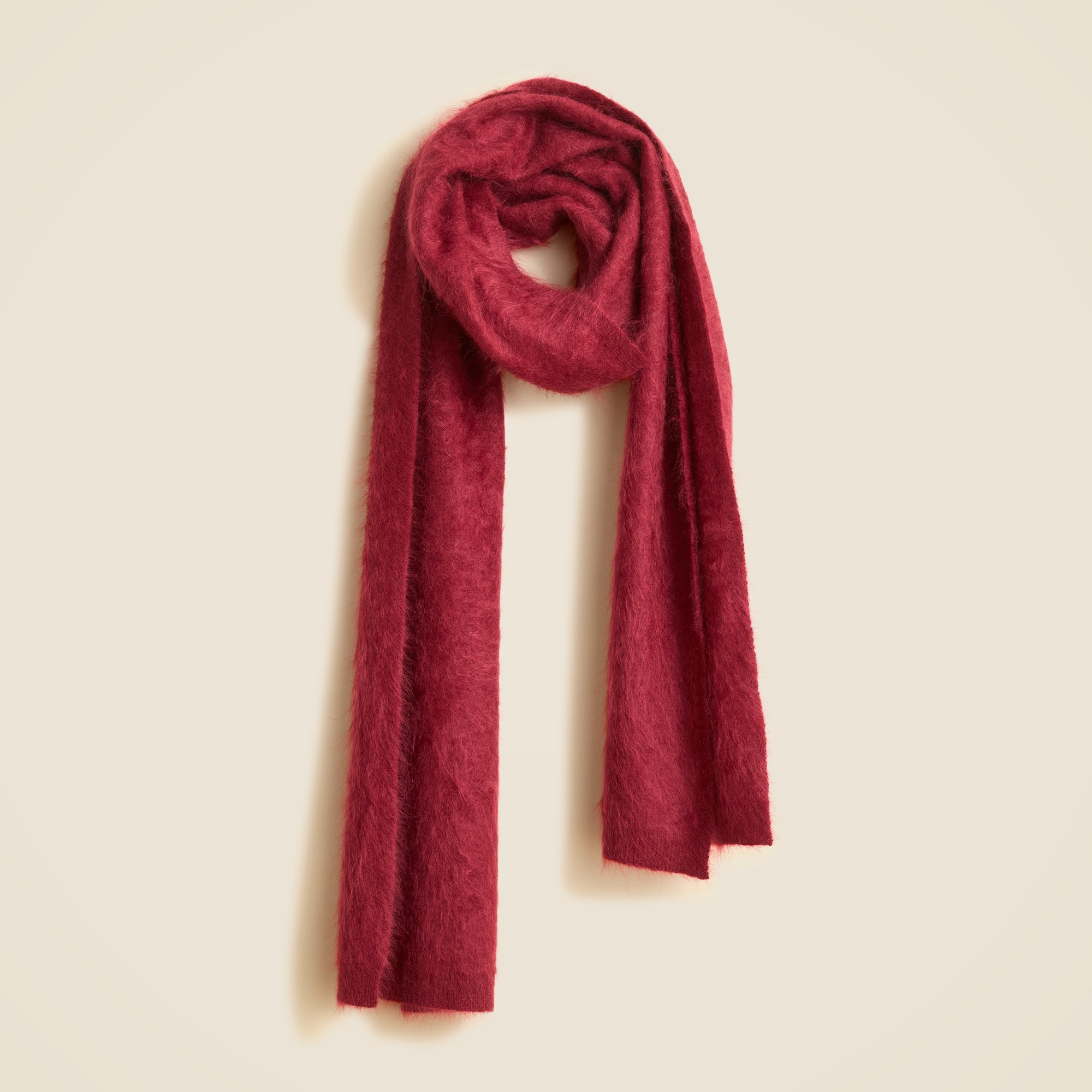 womens Brushed cashmere scarf