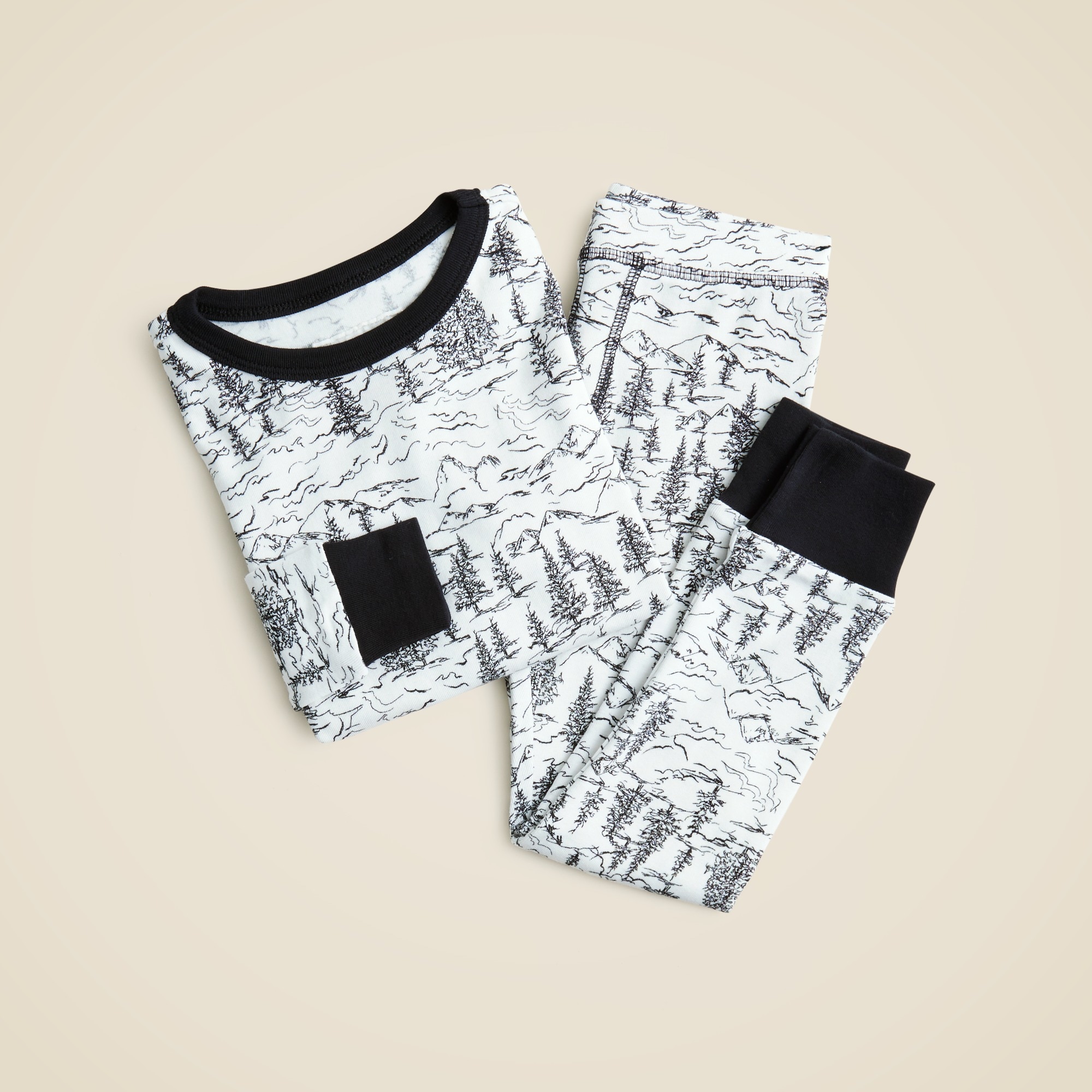 boys Kids' long-sleeve printed pajama set