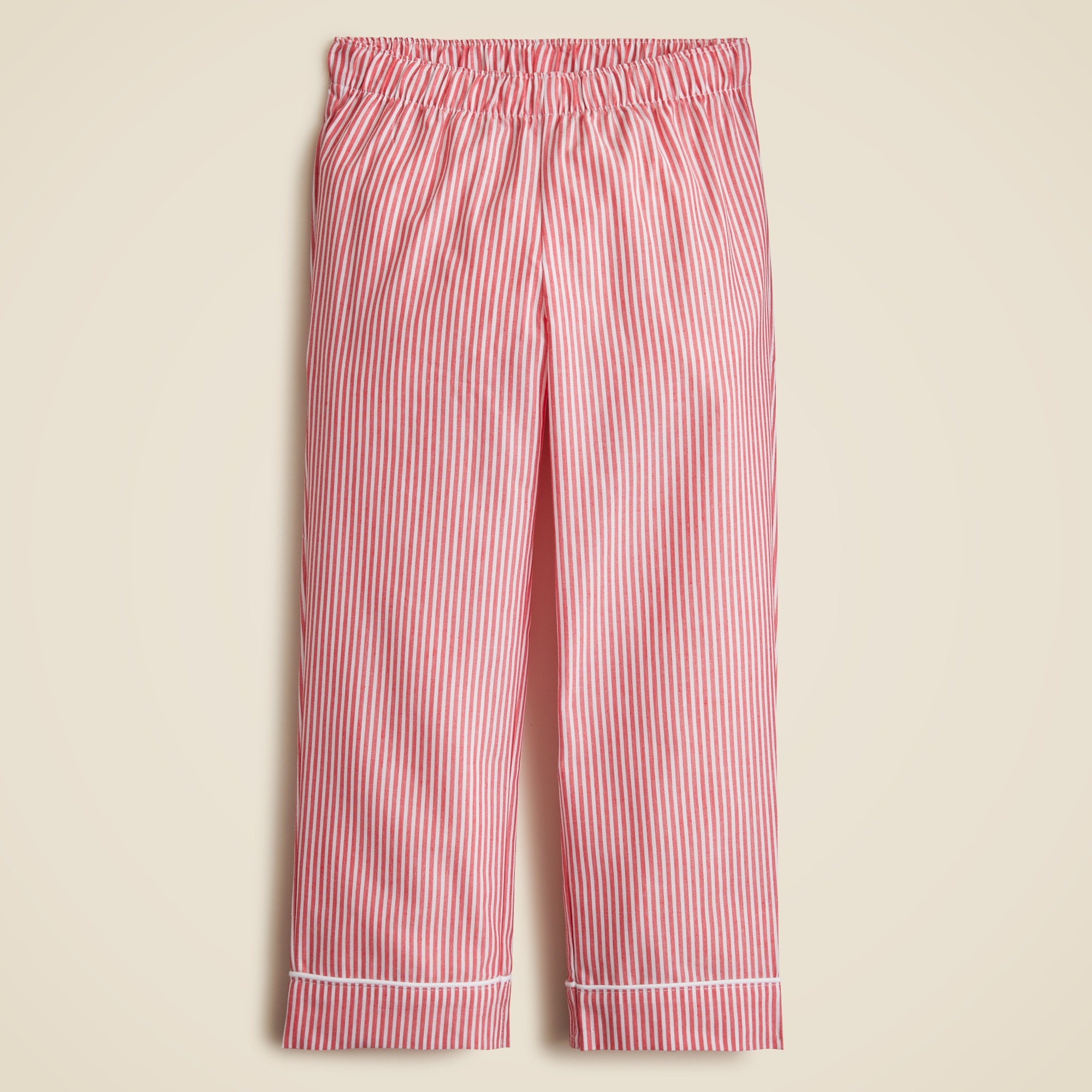  Kids' cotton poplin pajama pant