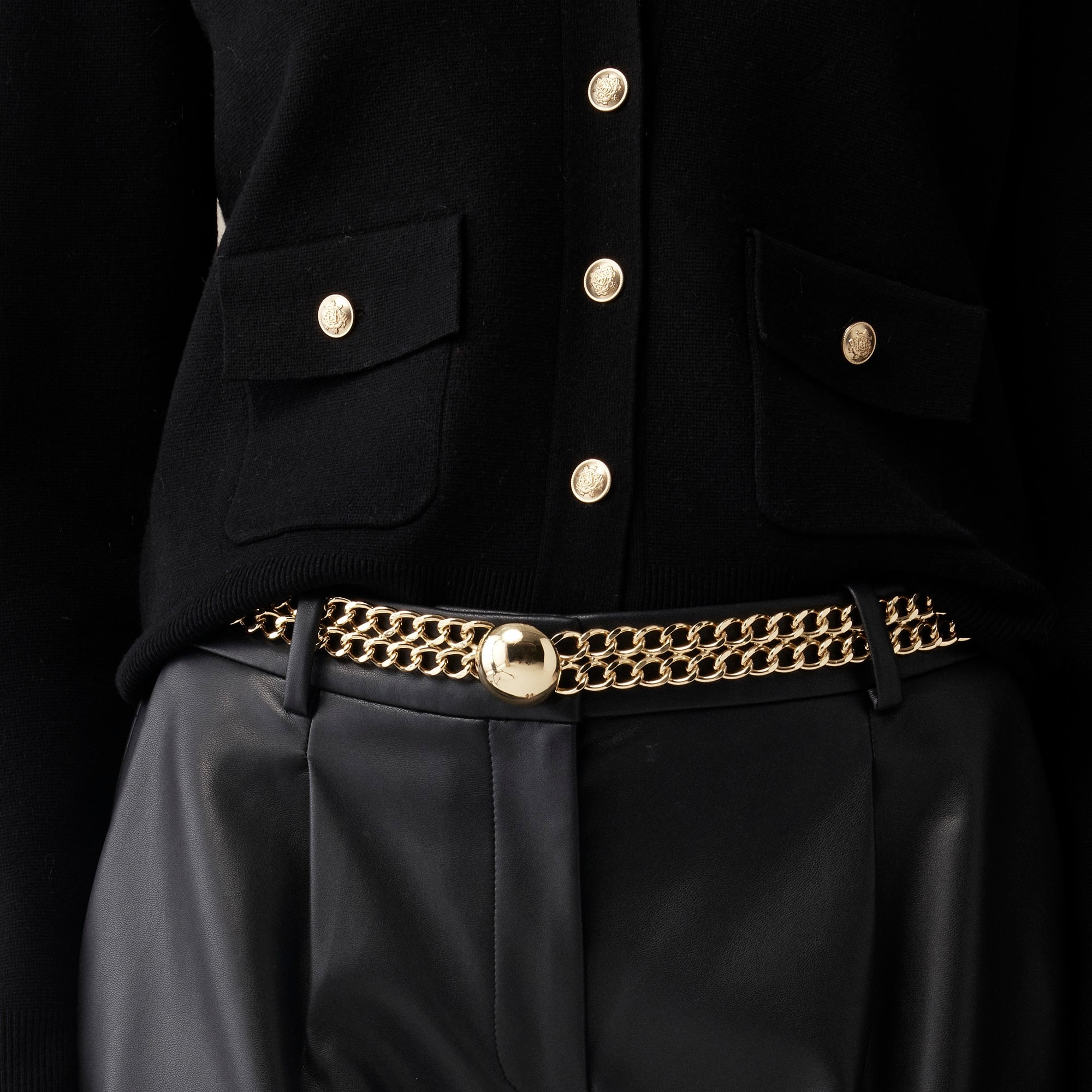 womens Double-chain belt